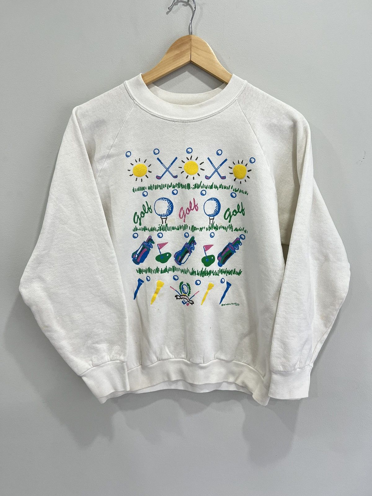 Vintage Vintage Golf Sweater Sweatshirt graphic shirt Size US L / EU 52-54 / 3 - 1 Thumbnail