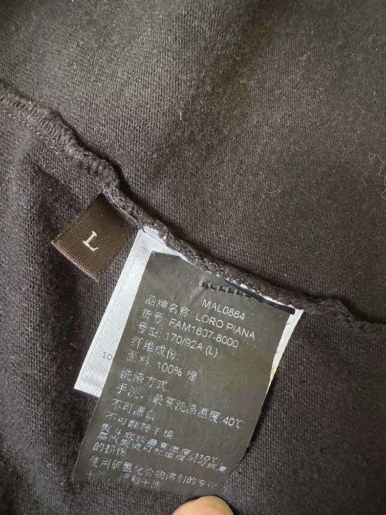 Moncler Genius Loro Piana Fragment Design Crewneck Tee- Size US L / EU 52-54 / 3 - 4 Thumbnail