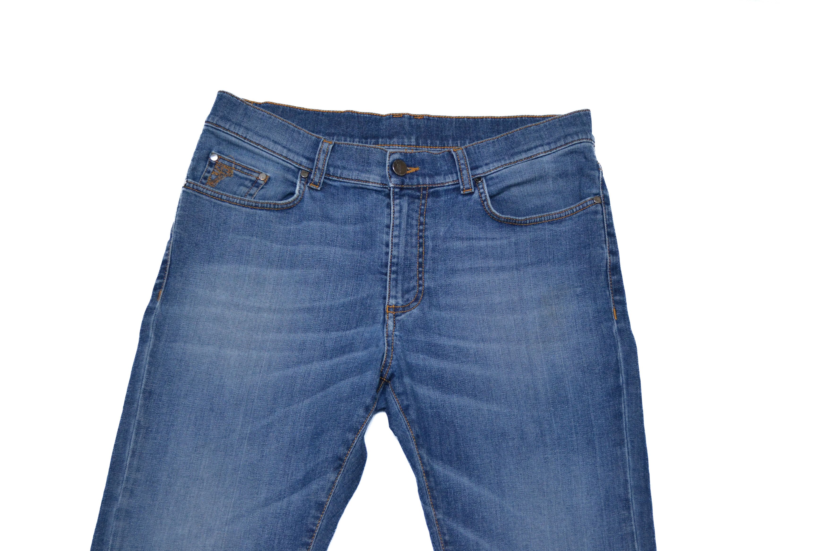 Versace Versace Collection Men’s Blue Jeans Denim Pants Size US 31 - 2 Thumbnail