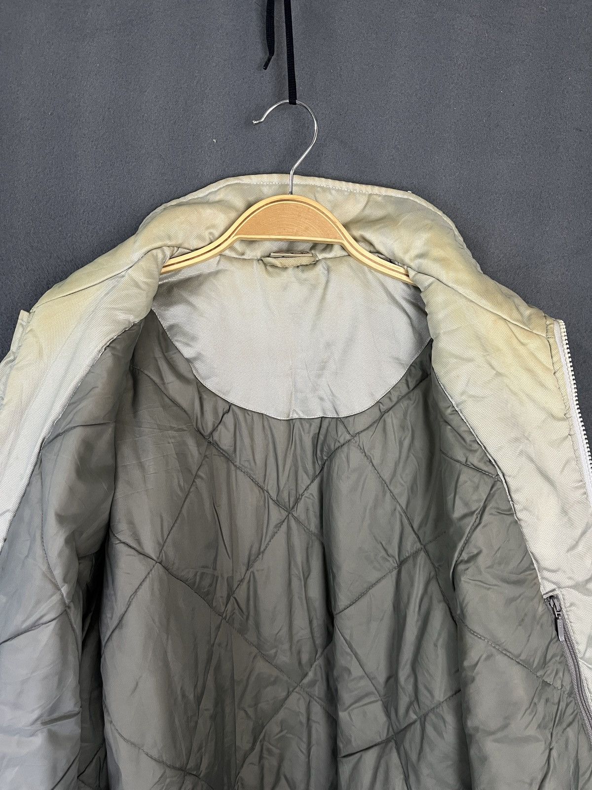 Nike × Vintage Vintage 90s Silver Nike Jacket Size US M / EU 48-50 / 2 - 16 Thumbnail