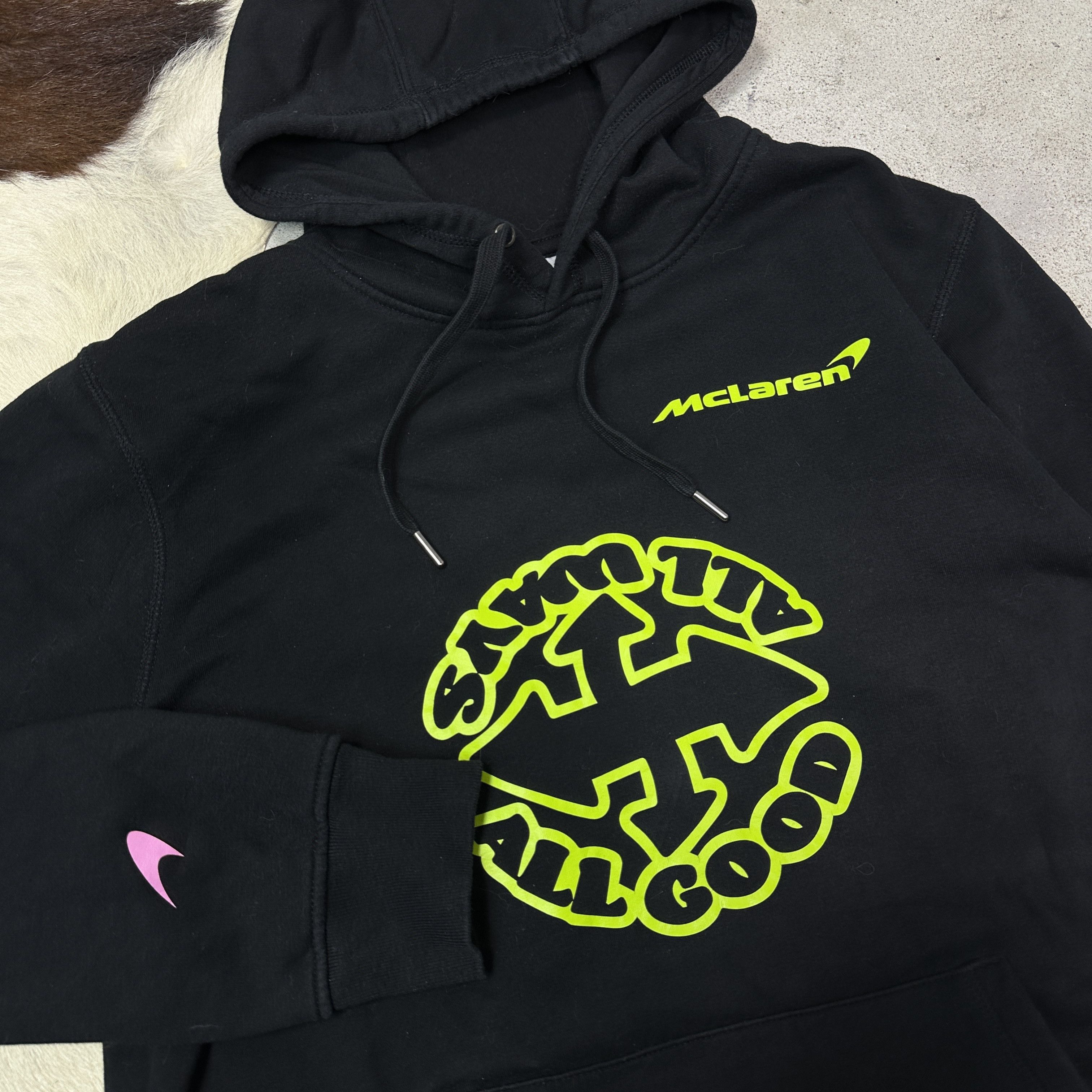 Vintage Vintage Sporty Streetwear Skater McLaren Hoodie Y2K Size US L / EU 52-54 / 3 - 3 Thumbnail