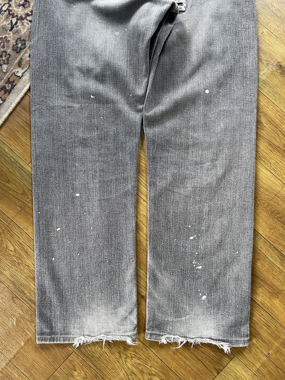 Lee × Vintage Vintage Lee Distressed Denim Size US 33 - 12 Thumbnail