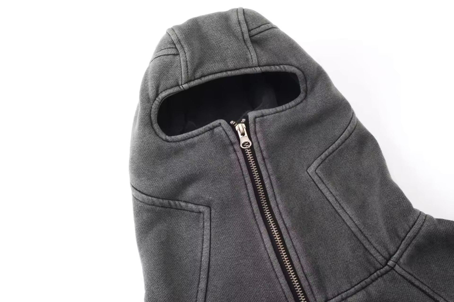 Designer × Vintage Streetwear Design Zipper Loose Hoodie Sweatshirt Size US M / EU 48-50 / 2 - 3 Thumbnail
