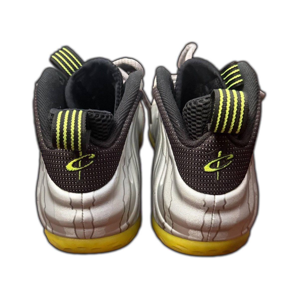 Nike Nike Air Foamposite One Silver Volt Camo Size US 9 / EU 42 - 4 Thumbnail