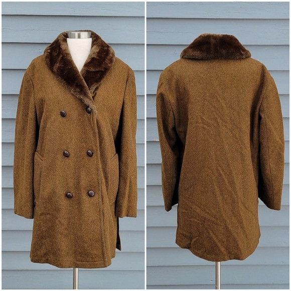 Vintage Vintage 50s Mighty-Mac Brown All Weather Stadium Over Coat S Size US L / EU 52-54 / 3 - 1 Thumbnail