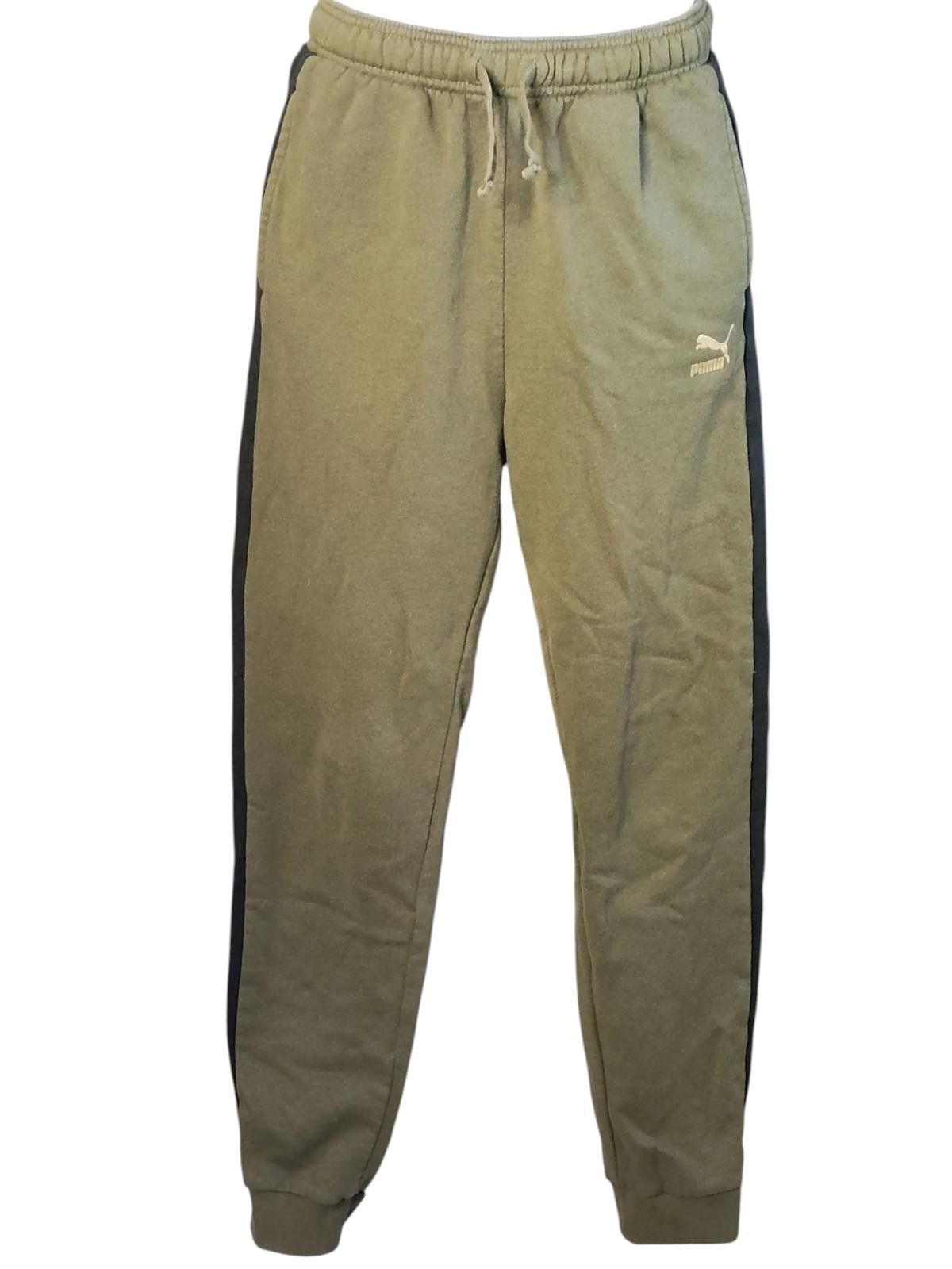 Puma Puma Kids Olive Sweatpants Size XL (18-20) Size ONE SIZE - 3 Thumbnail