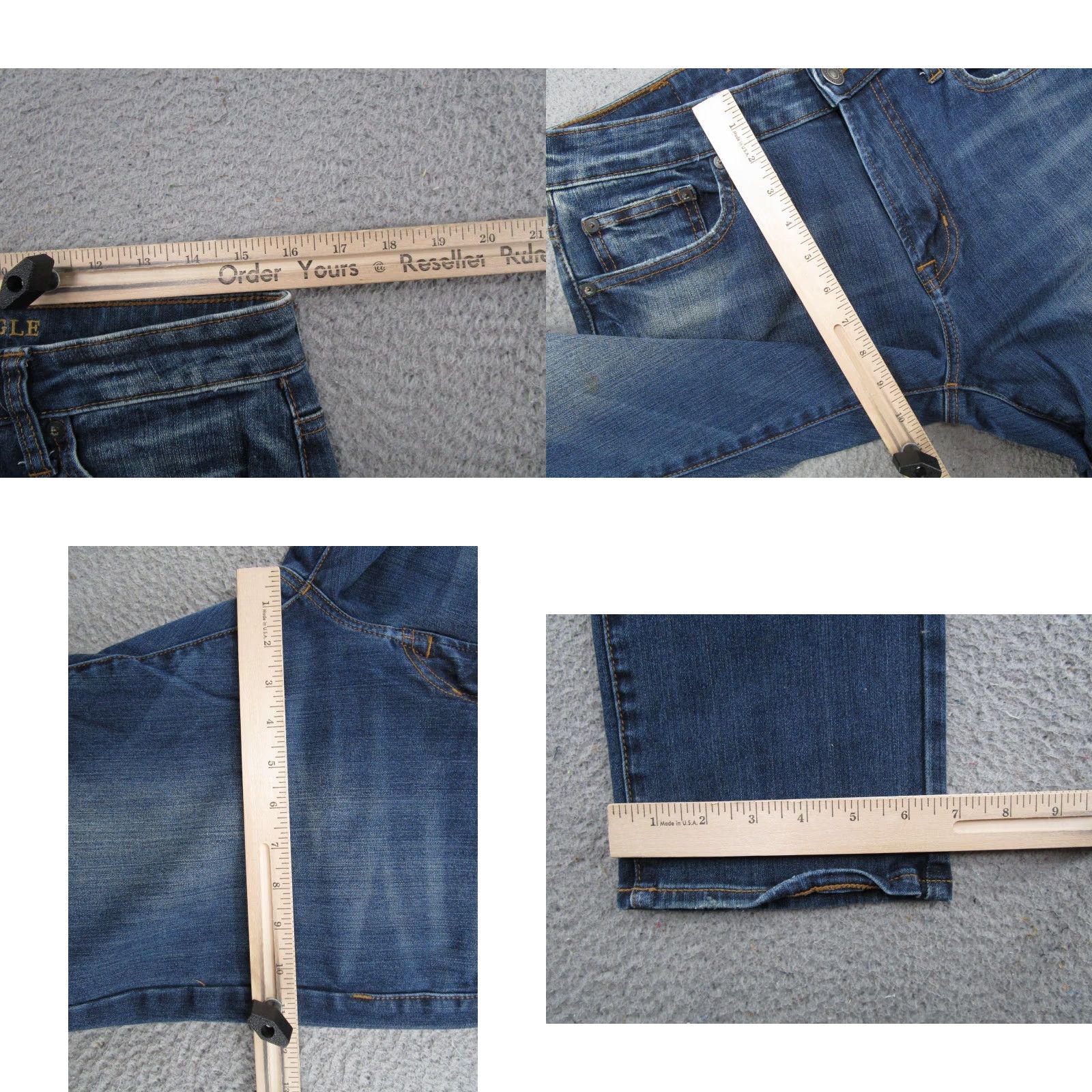 American Eagle Outfitters American Eagle Outfitters Jeans Slim Straight 360 Extreme Flex Mens 32x32 Blue Denim 5-Pocket Preppy Vintage: No Size US 32 / EU 48 - 8 Thumbnail