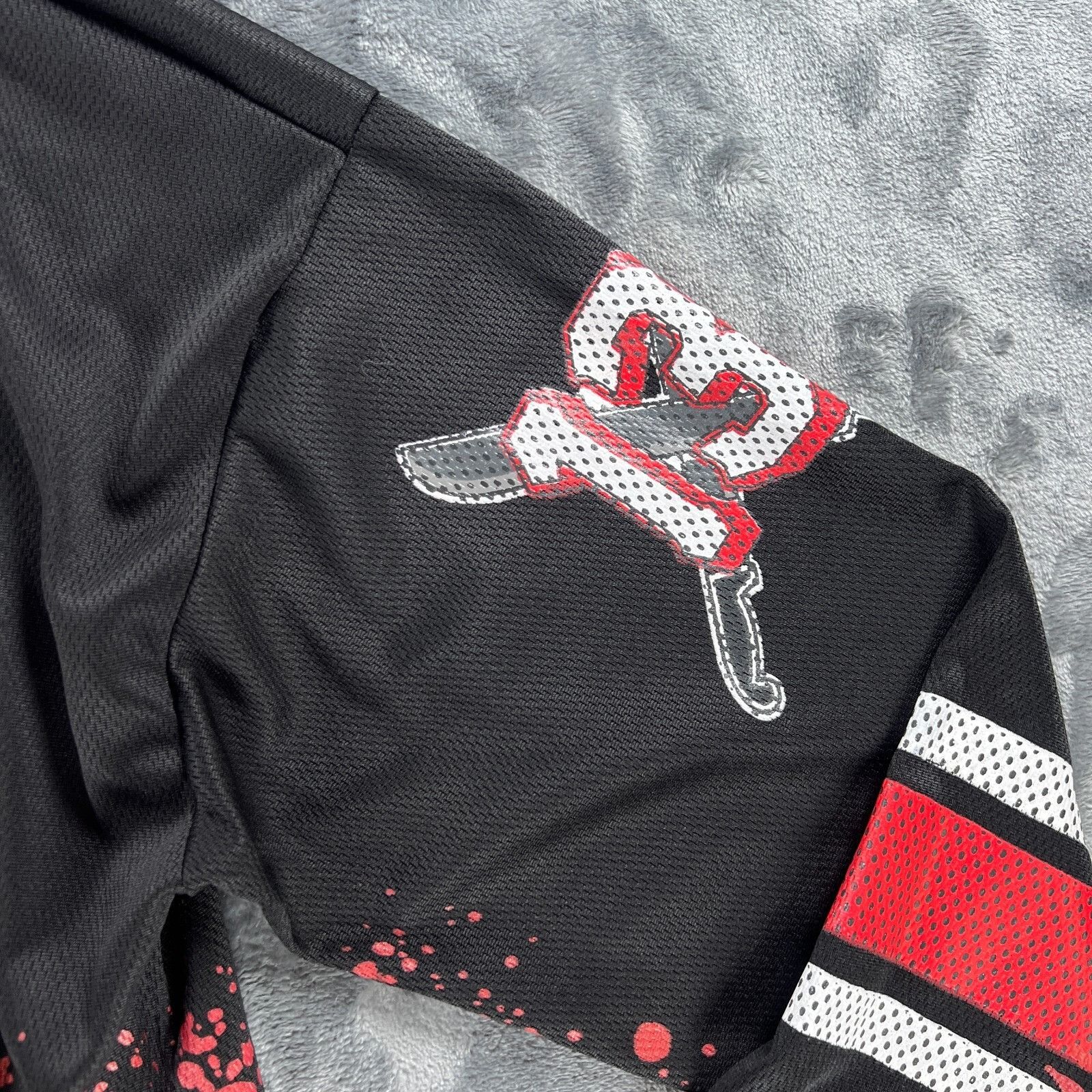 Other Friday The 13th Hockey Jersey Men XL Horror Jason Voorhees # Size US XL / EU 56 / 4 - 6 Thumbnail