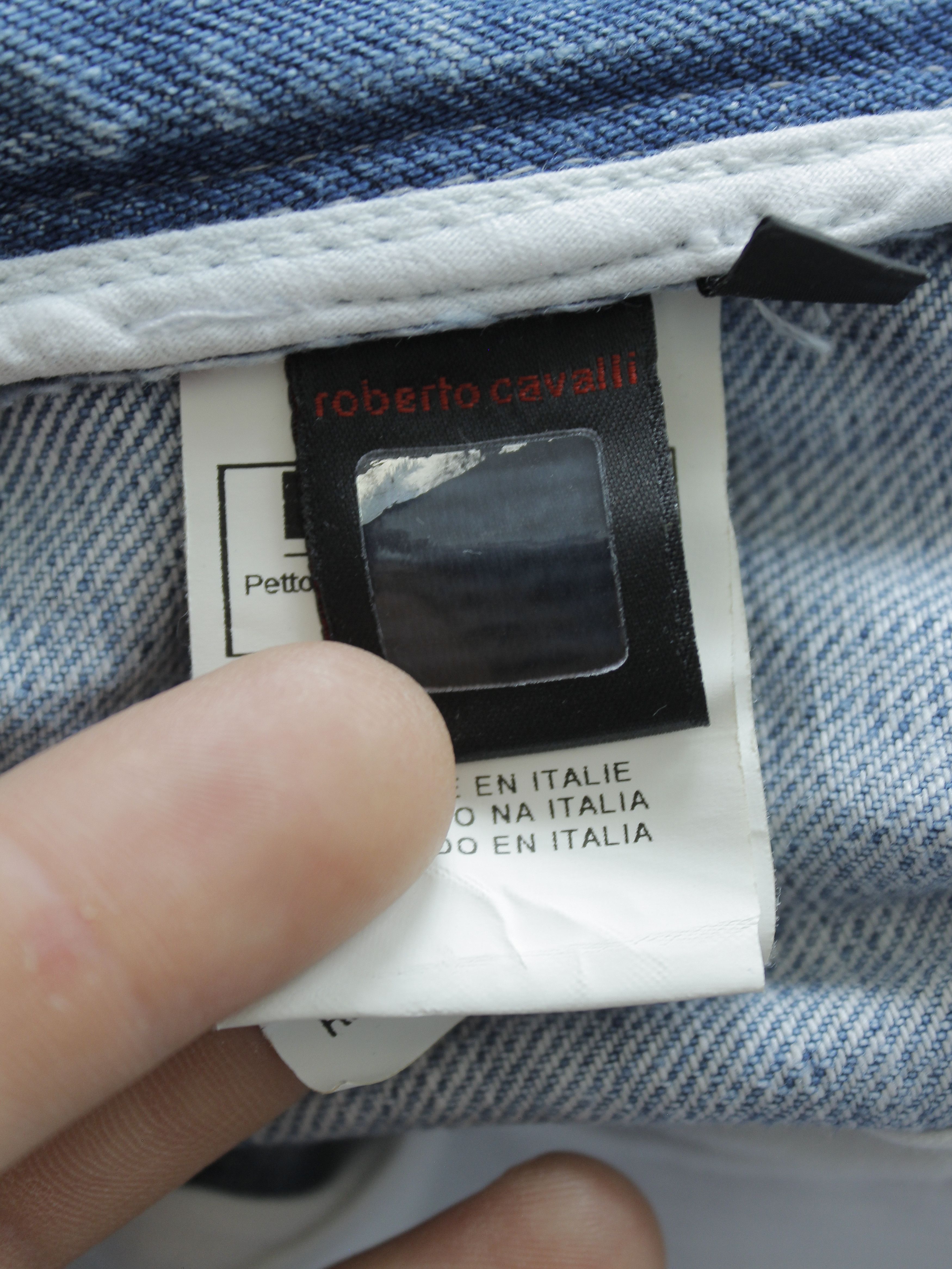 Roberto Cavalli ROBERTO CAVALLI VINTAGE JEANS 50 100% COTTON STRAIGHT FIT Size US 34 / EU 50 - 9 Thumbnail