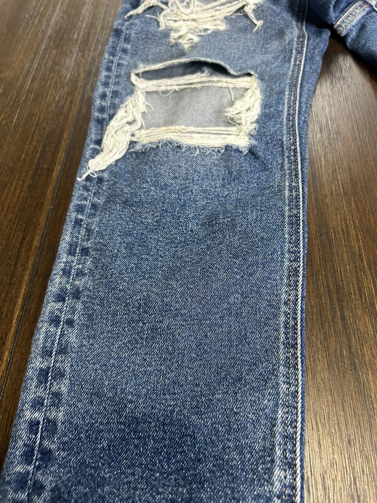 American Eagle Outfitters American Eagle distressed Mom Jeans Size 26" / US 2 / IT 38 - 8 Thumbnail