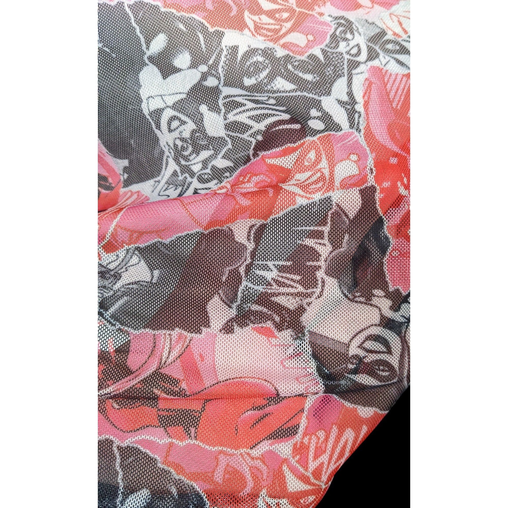 Other Harley Quinn x Smak Parlour Semi Sheer Crop Top Size 1X Size XL / US 12-14 / IT 48-50 - 7 Thumbnail