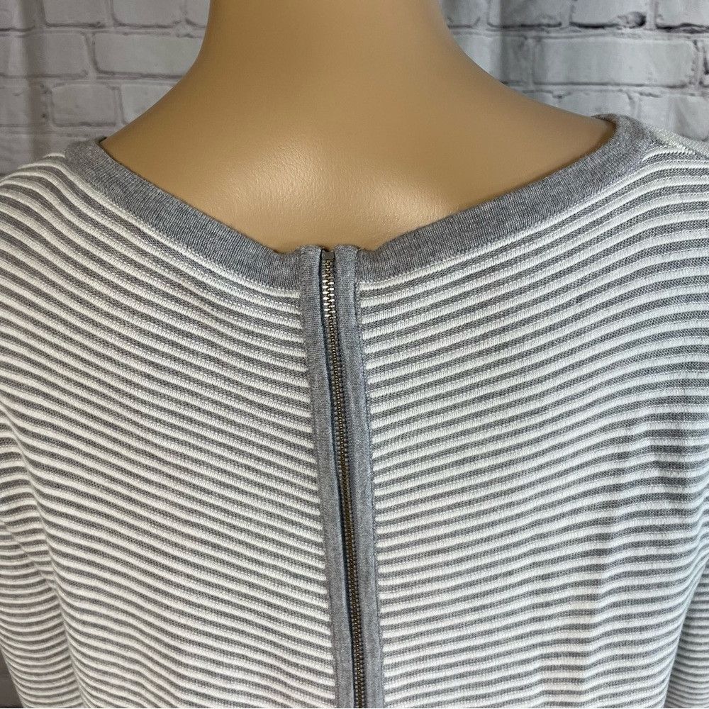 Other Cullen Stripe Back Zip Cotton Blend Sweater Size S Size S / US 4 / IT 40 - 4 Thumbnail