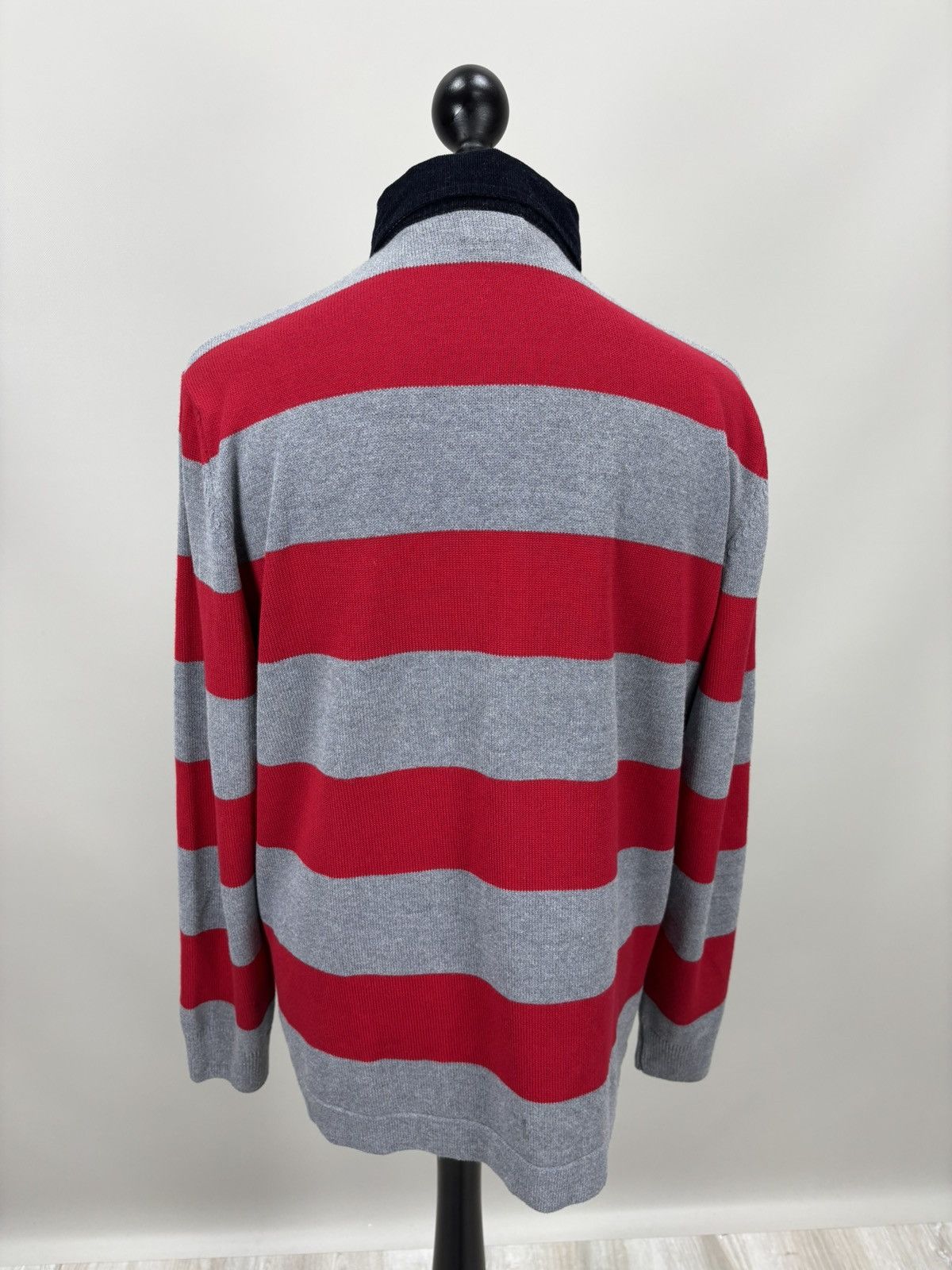 Lacoste Mens vintage long sleeve sweater rugby Lacoste Size 7 Size US L / EU 52-54 / 3 - 7 Thumbnail
