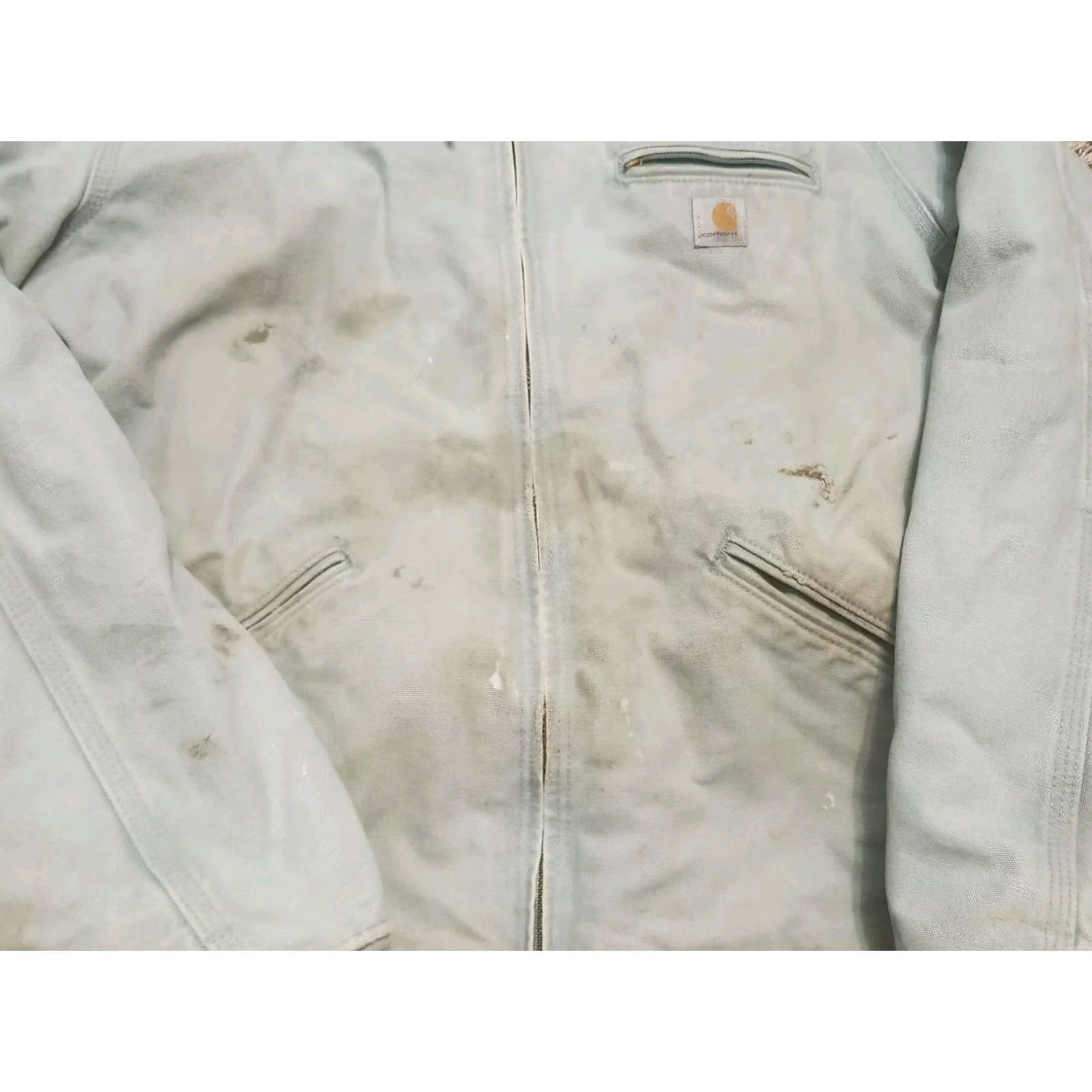 Carhartt Carhartt Jacket Women's XL Sherpa Hooded Sierra Sandstone Blue AO5 Size XL / US 12-14 / IT 48-50 - 2 Thumbnail