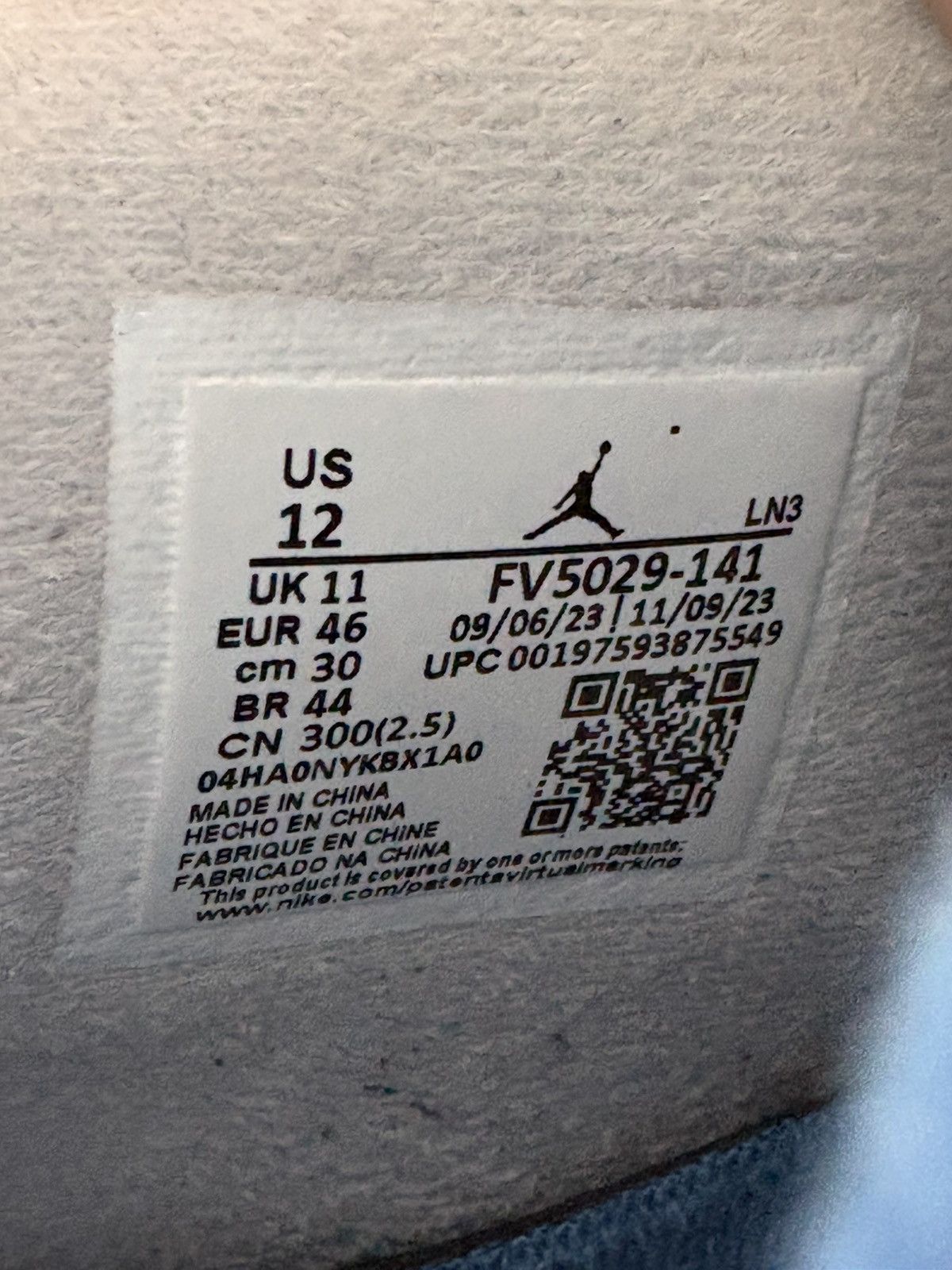 Jordan Brand Air Jordan 4 Retro “Military Blue” (2024)*PRE-OWNED*REP. BOX Size US 12 / EU 45 - 7 Thumbnail