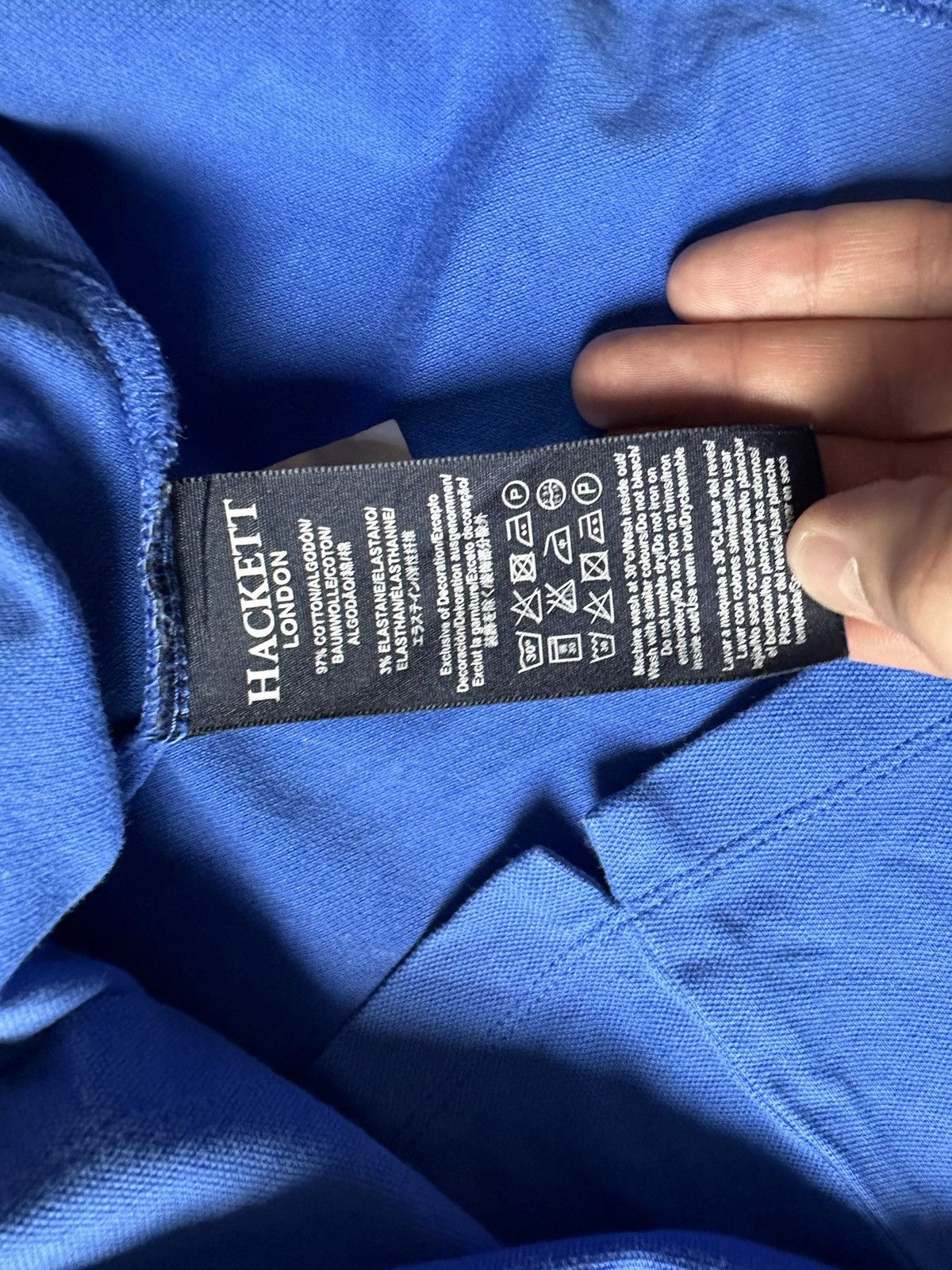 Hackett × Vintage Vintage racing polo Aston Martin size L Size US L / EU 52-54 / 3 - 4 Thumbnail