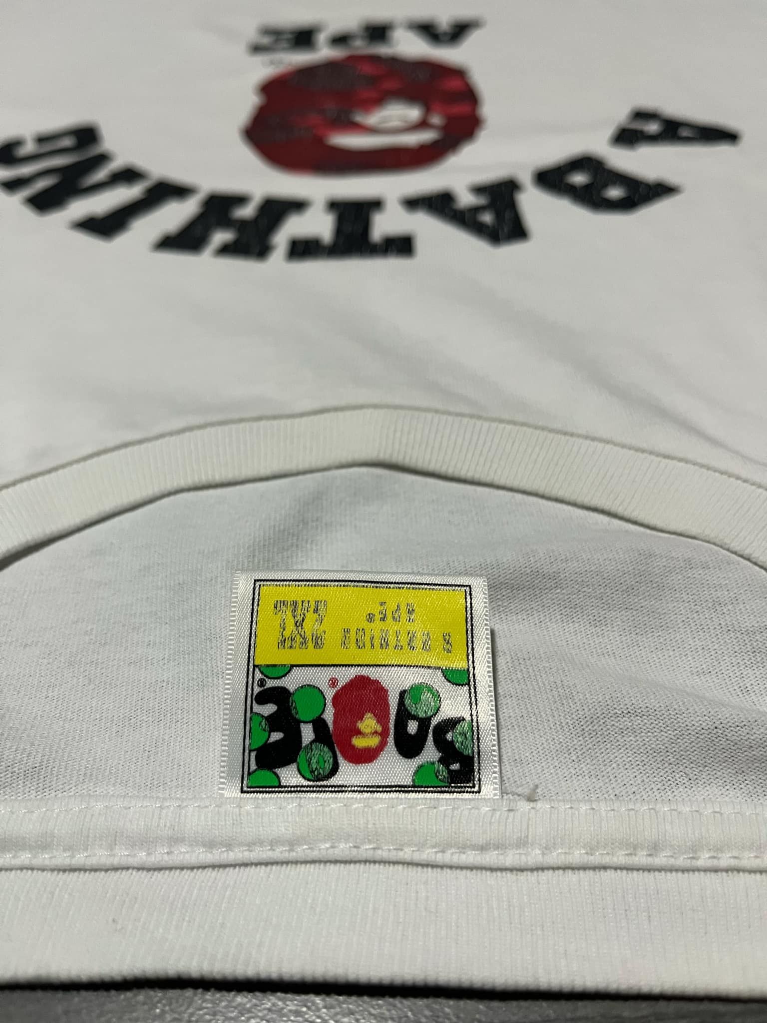 Bape A Bathing Ape College Tee Size US XL / EU 56 / 4 - 3 Thumbnail
