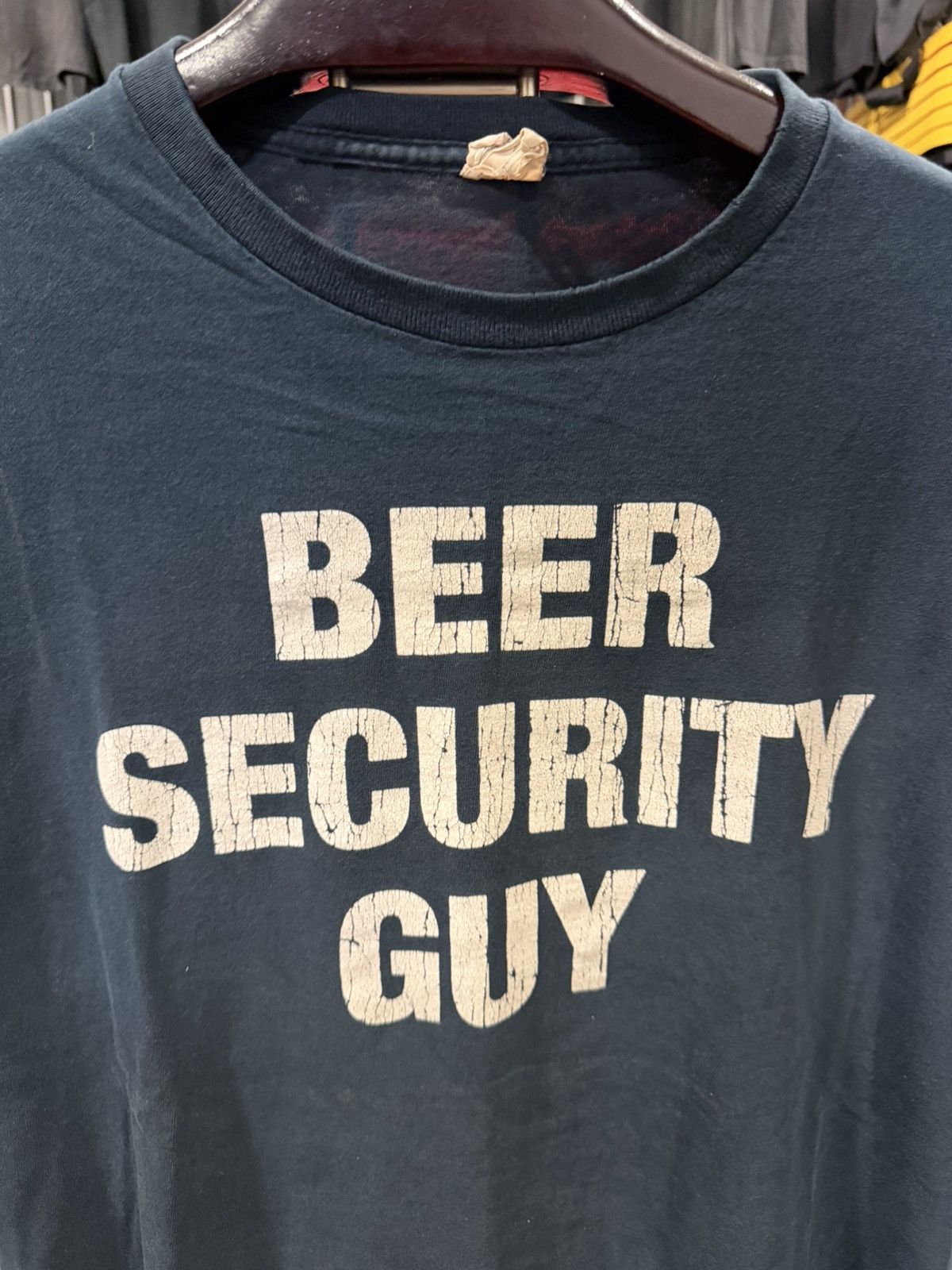 Other Y2K Vintage Beer Security Guy Humor Tee XXL Size US XXL / EU 58 / 5 - 2 Thumbnail