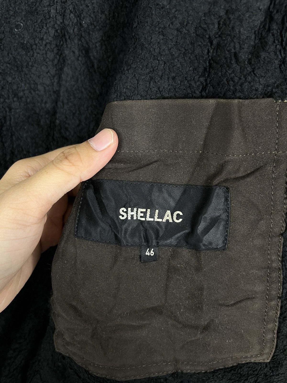 Shellac 🔥 SHELLAC MOLESKIN PARACHUTE BELTED CARGO JACKET MADE JAPAN Size US S / EU 44-46 / 1 - 13 Thumbnail