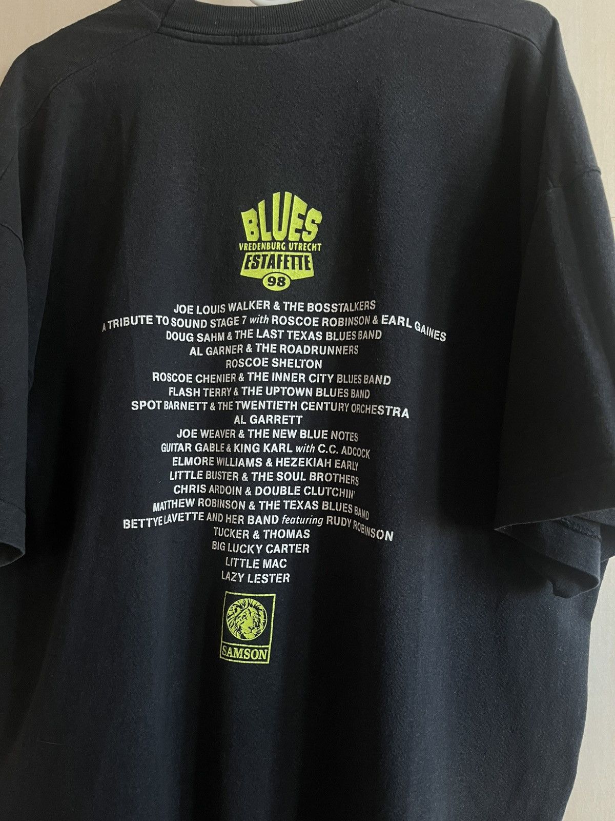 Vintage T-shirt Blues Estafette Vintage Size US XL / EU 56 / 4 - 6 Thumbnail