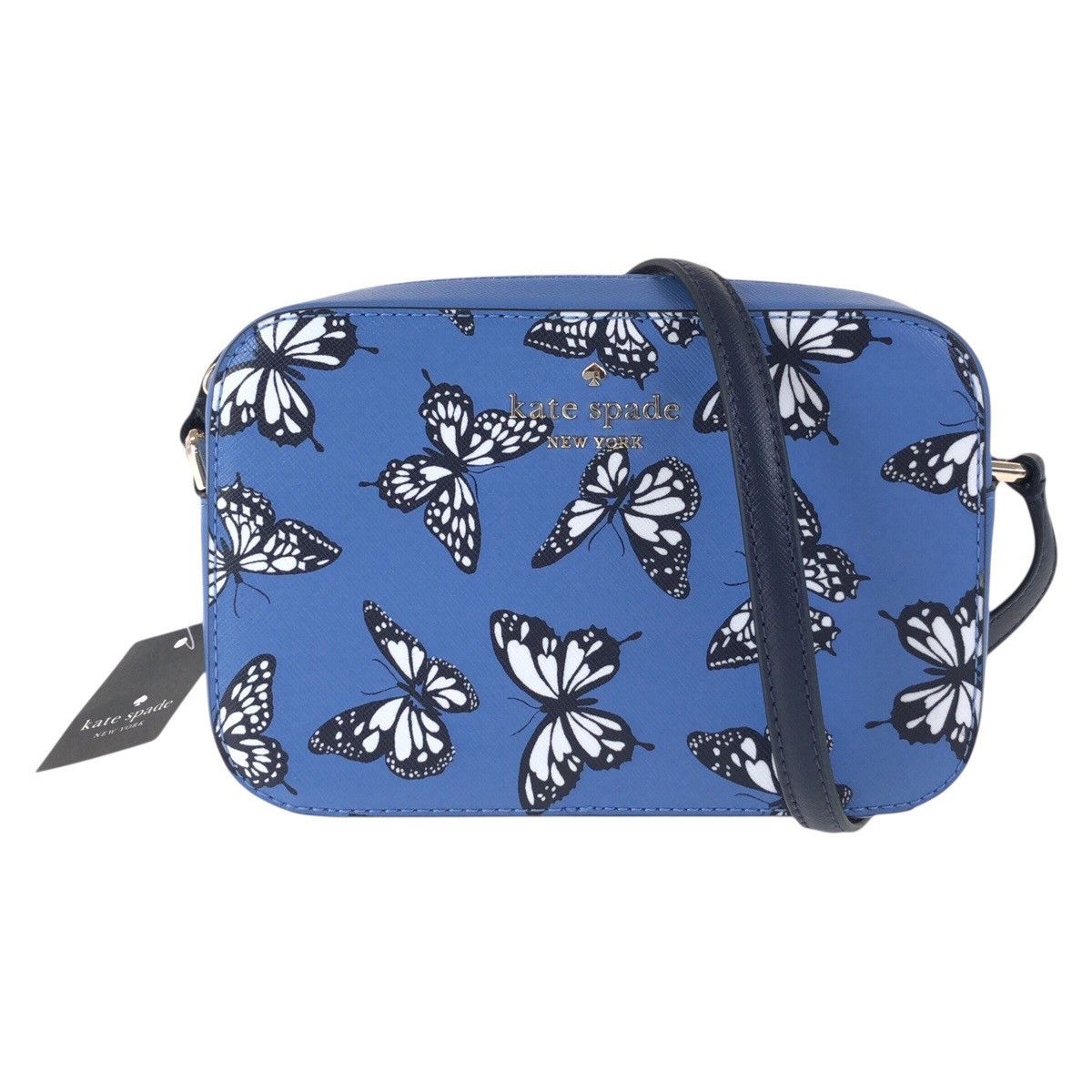 Kate Spade Kate Spade Leather Shoulder Bag Leather Crossbody Bag in Blue, Women's