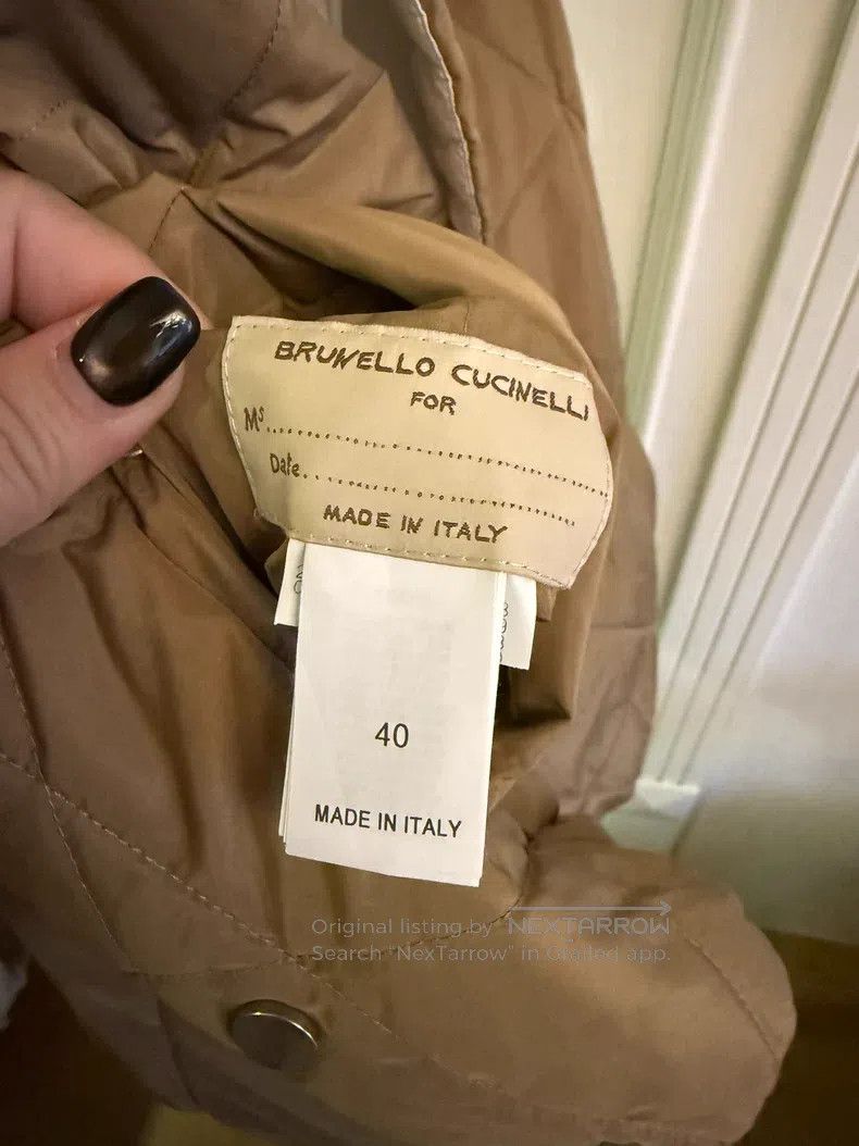 Brunello Cucinelli Brunello Cucinelli Women's double-sided wear cotton vest Size XS / US 0-2 / IT 36-38 - 7 Thumbnail