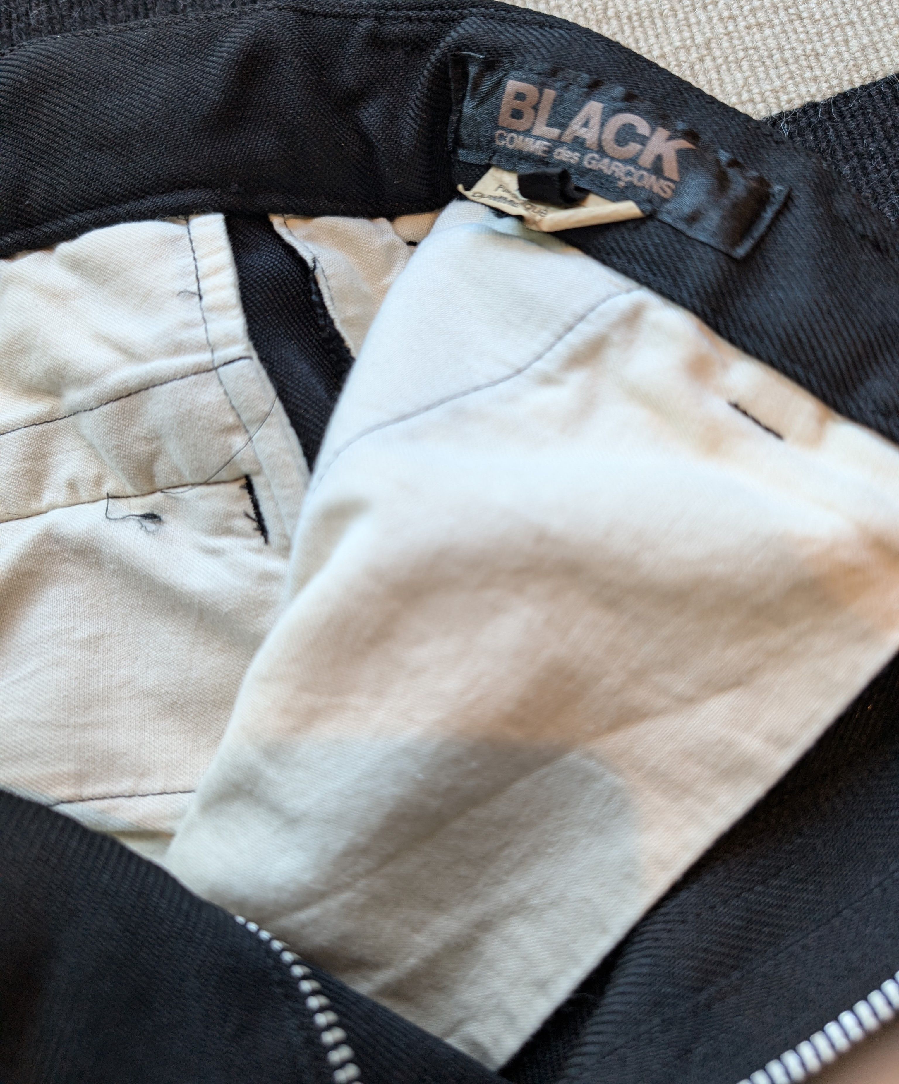 Comme des Garcons Black Buckled Bondage Trousers Size US 30 / EU 46 - 3 Thumbnail