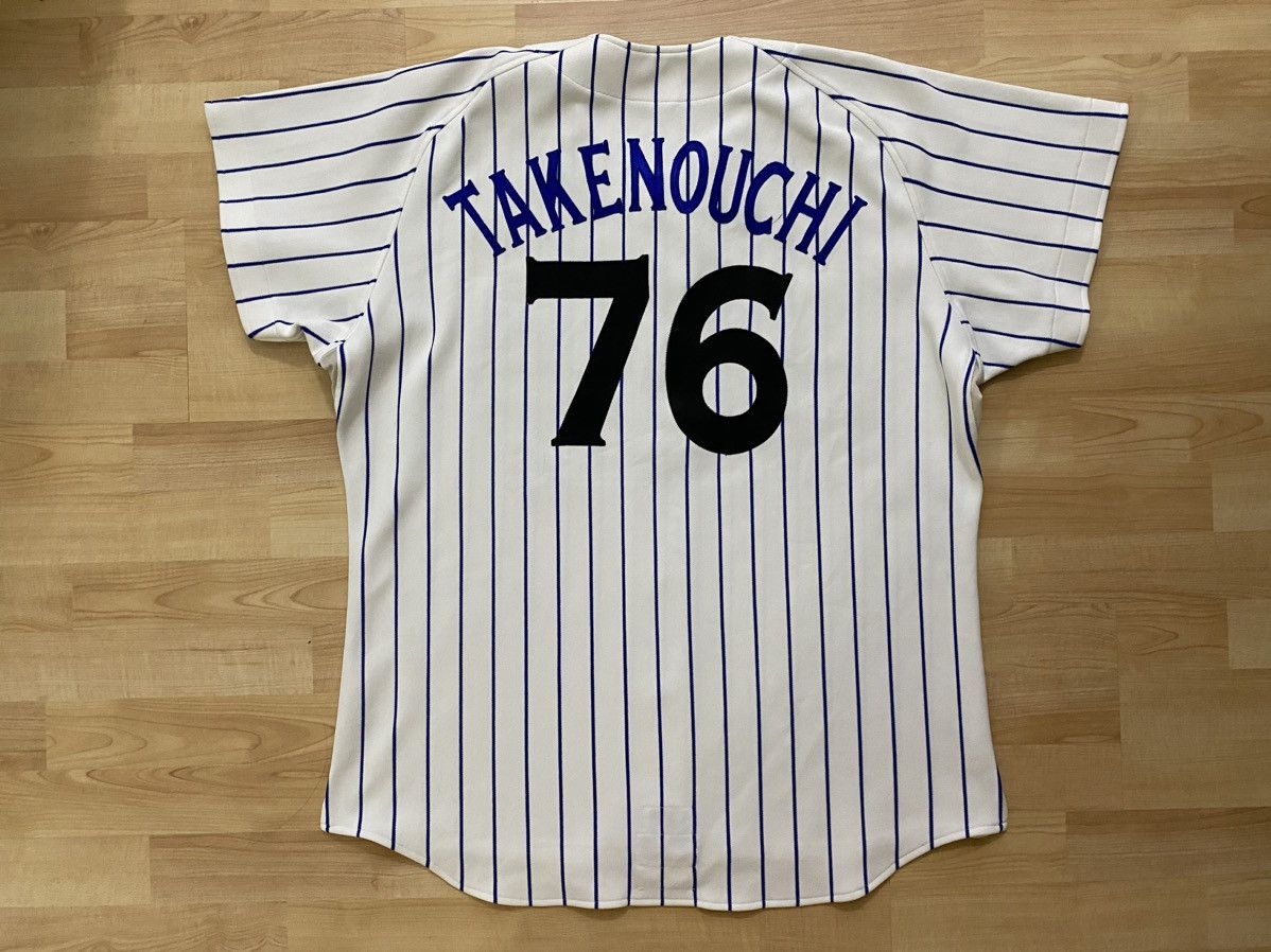 Vintage Vintage 1994 Game Worn Yokohama Baystars Baseball Uniform Size US XL / EU 56 / 4 - 4 Thumbnail