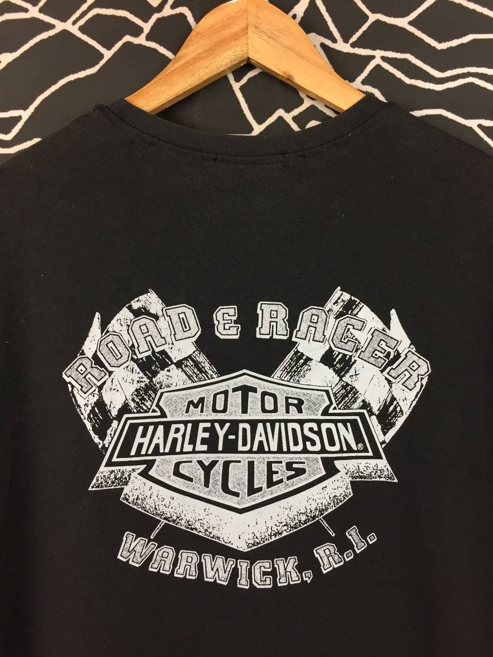 Vintage Harley-Davidson Road & Racer Try To Steal My Bike Tee Size US L / EU 52-54 / 3 - 3 Thumbnail