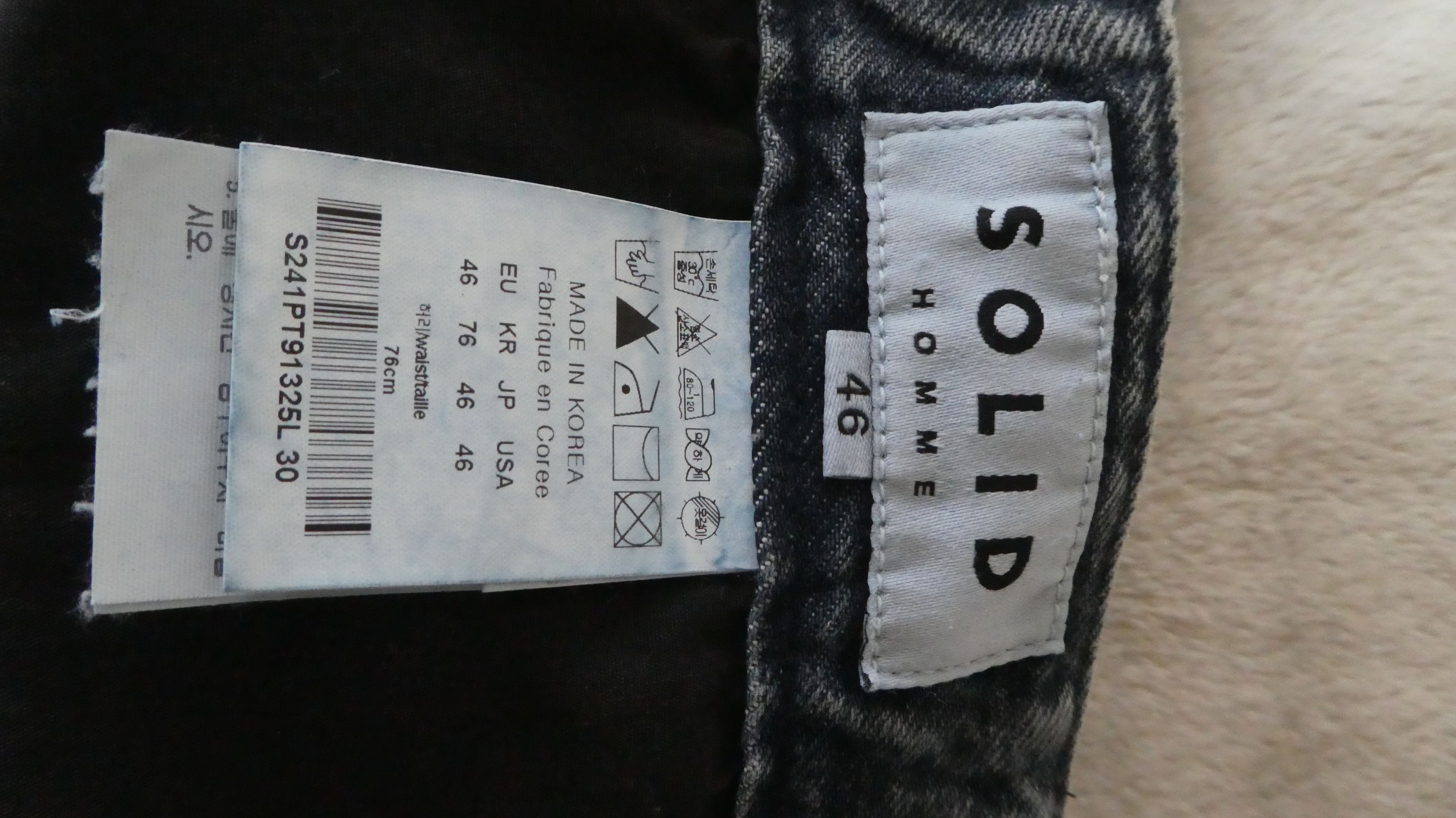 Solid Homme Solid Homme Blue Washed Denim Shorts Size US 30 / EU 46 - 10 Thumbnail