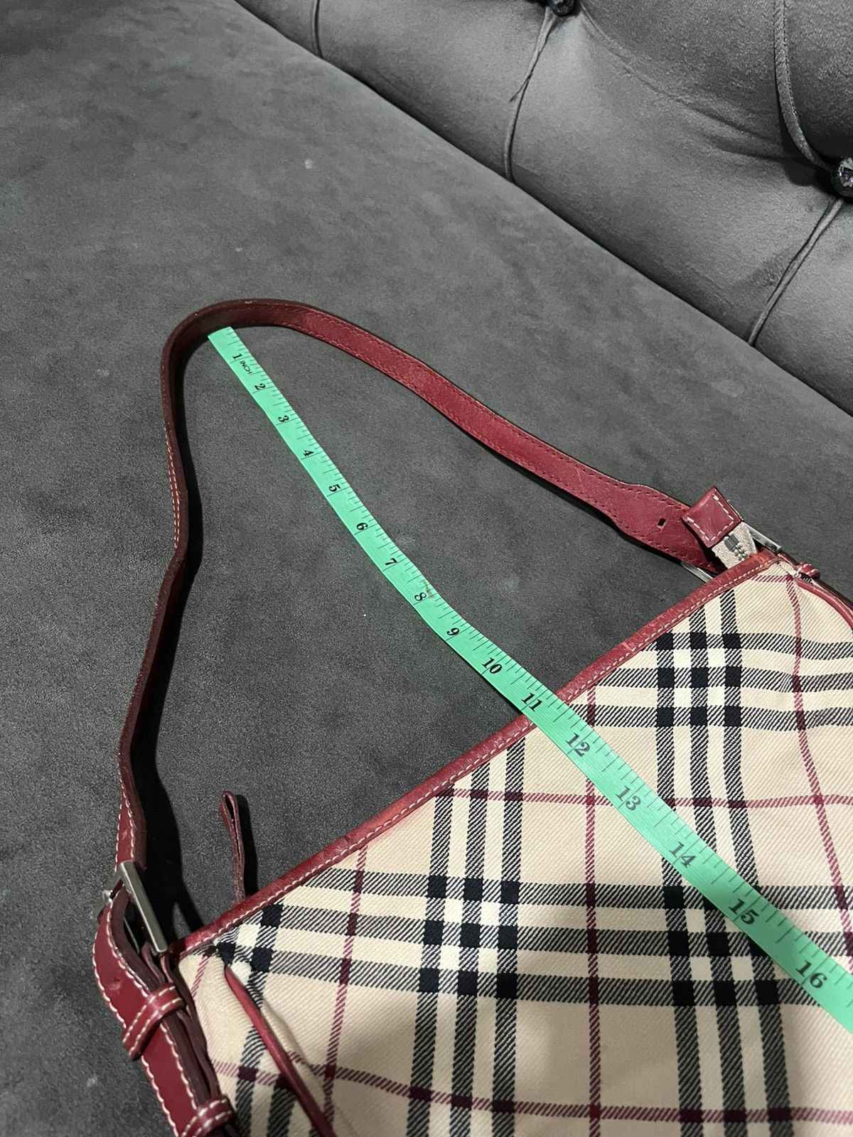 Burberry Auth BURBERRY Nova Check Blue Label Shoulder Bag Canvas Size ONE SIZE - 24 Thumbnail