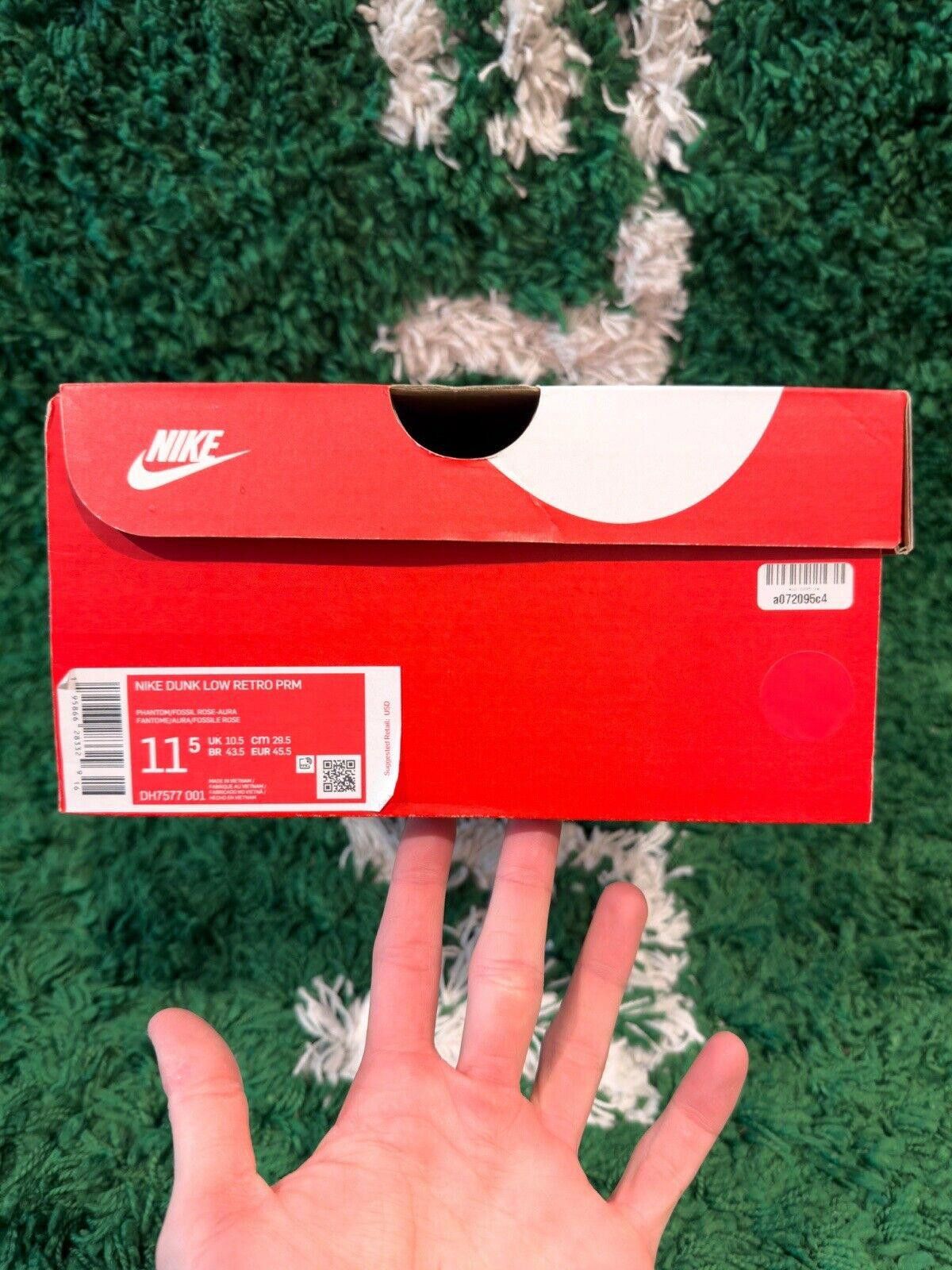 Nike Nike Dunk Low Retro Fossil Rose Size 11.5 Size US 11.5 / EU 44-45 - 8 Thumbnail