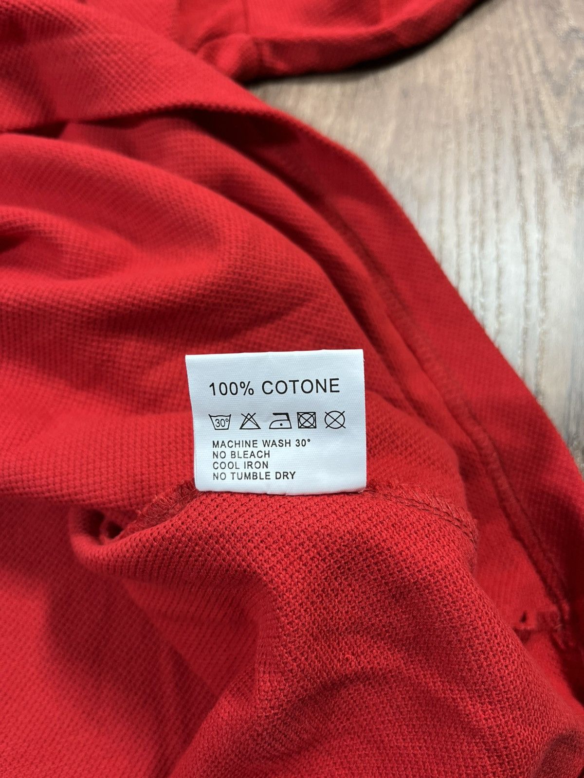 Dolce & Gabbana Dolce & Gabbana Red Polo Long Sleeve Size US L / EU 52-54 / 3 - 11 Thumbnail