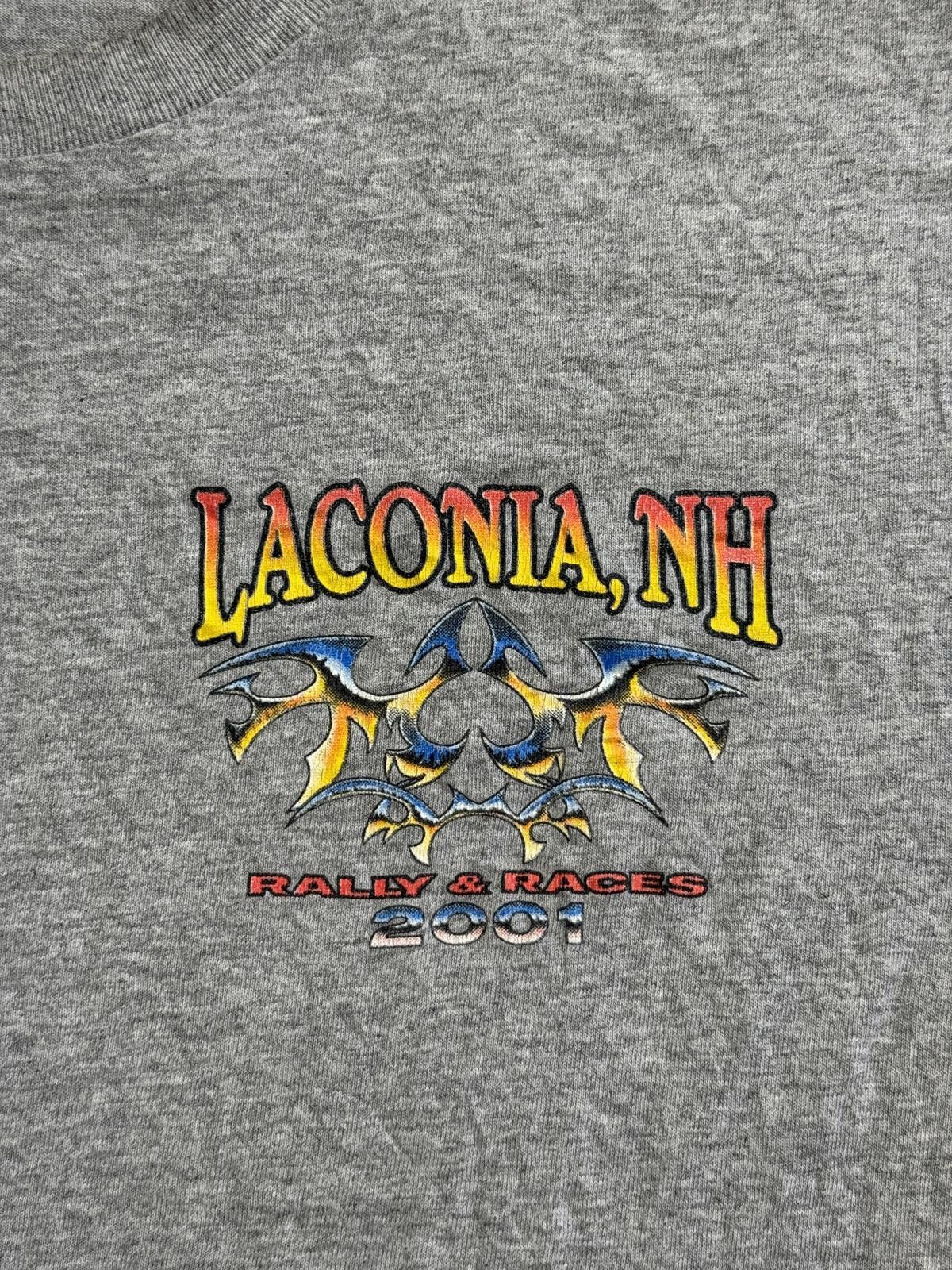 All Sport Y2K Tribal Biker T-shirt Laconia New Hamsphire Rally & Races Size US L / EU 52-54 / 3 - 4 Thumbnail