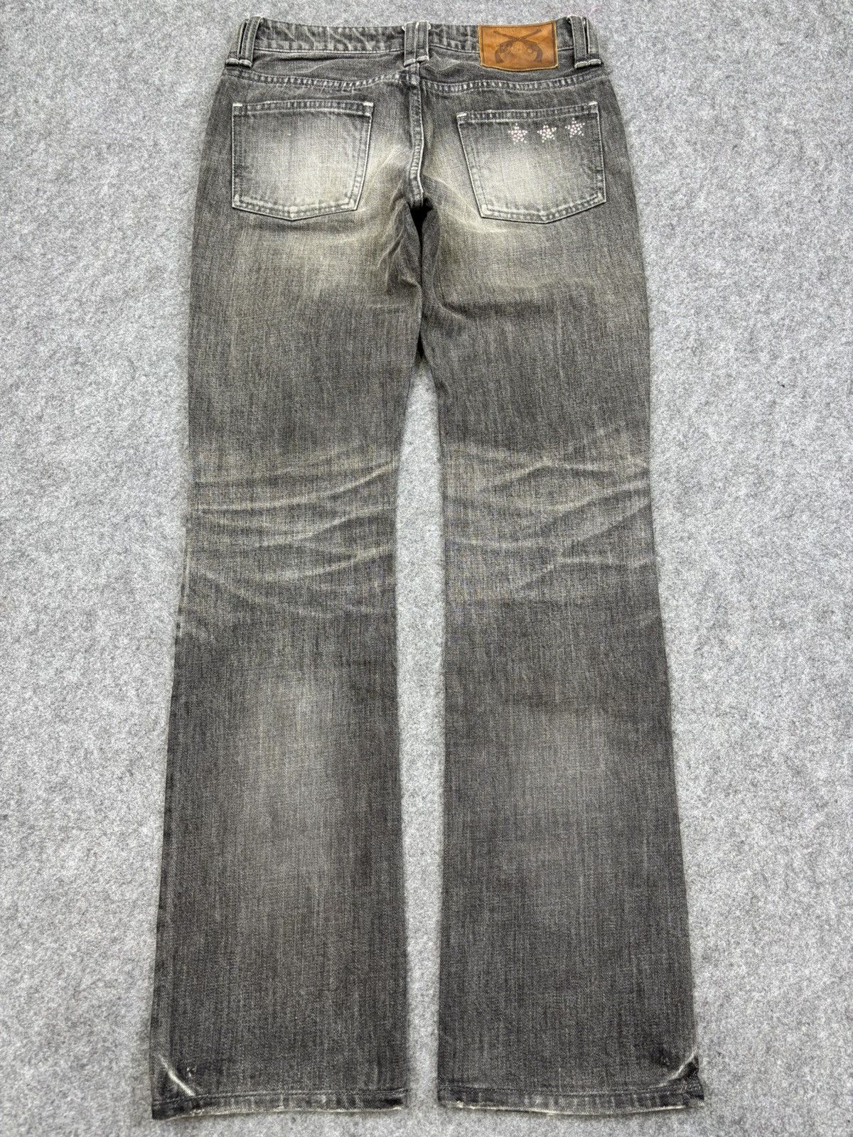 Japanese Brand 💥FLARE💥 roargun Japan Cross Gun Archival Jeans F708 Size US 27 - 17 Thumbnail