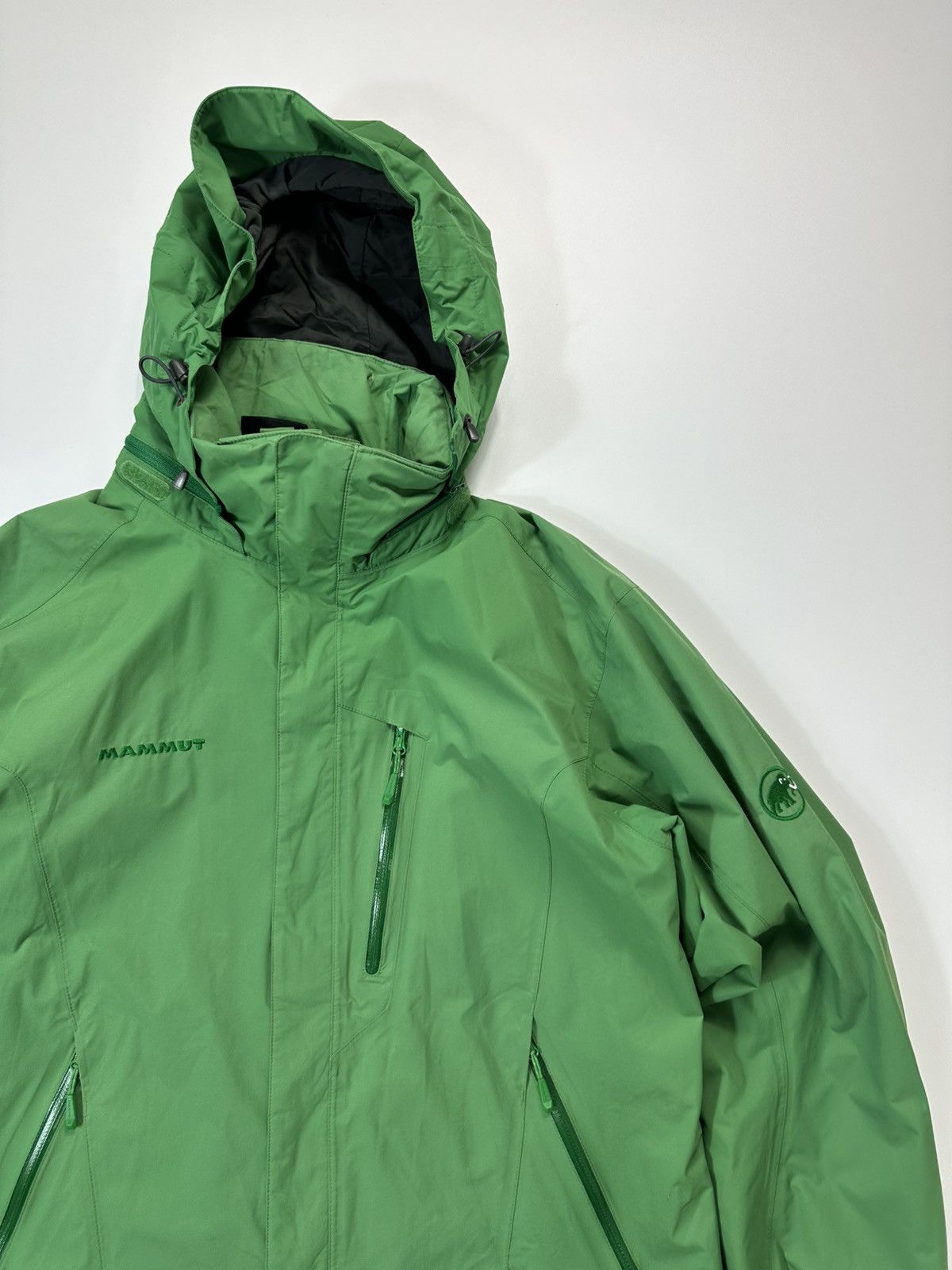 Mammut Mammut Dry Tech Jacket Hooded Men's L Green Size US L / EU 52-54 / 3 - 5 Thumbnail