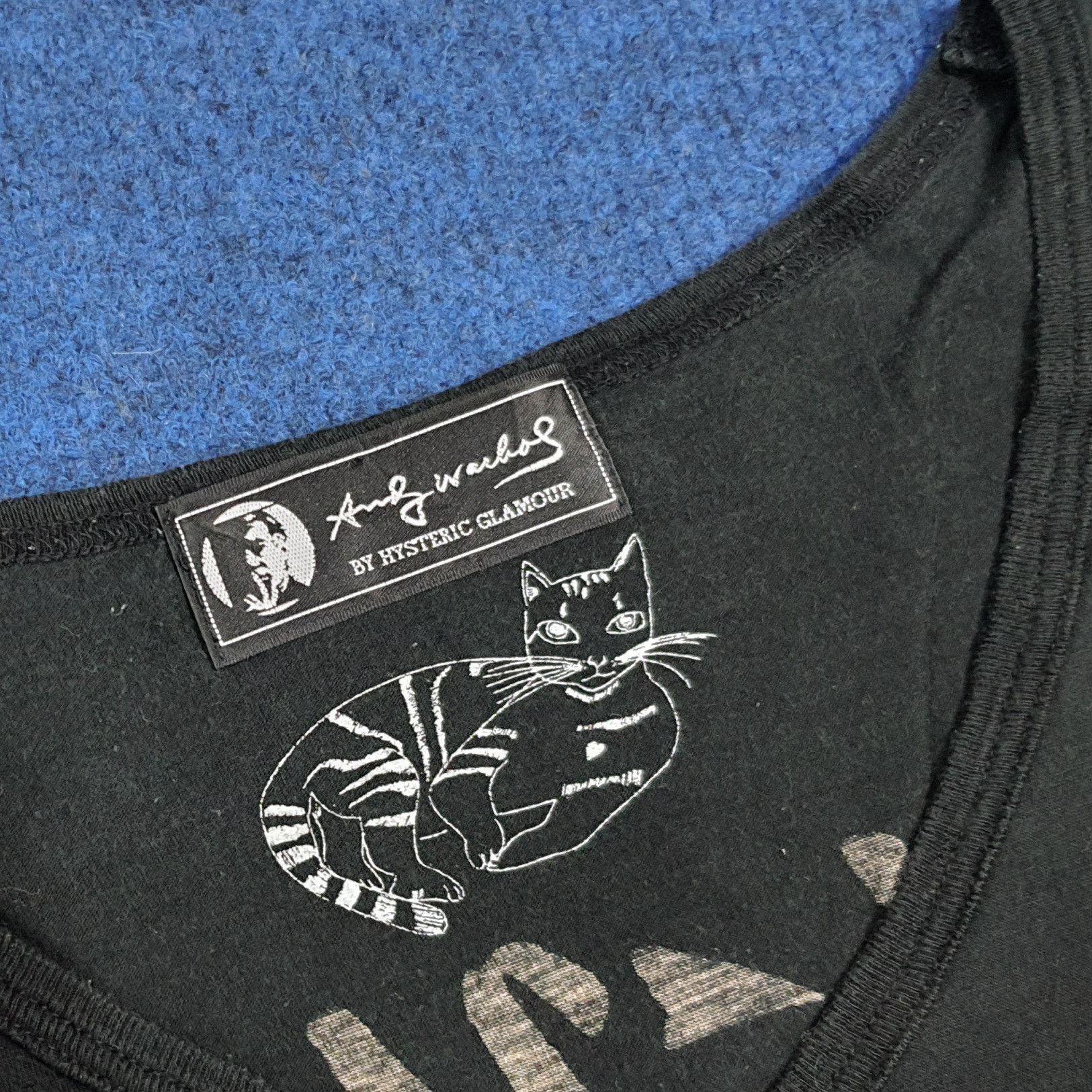 Hysteric Glamour Vintage Hysteric Glamour x Edie Sedgwick Graphic Tee C285N27 Size XS / US 0-2 / IT 36-38 - 6 Thumbnail