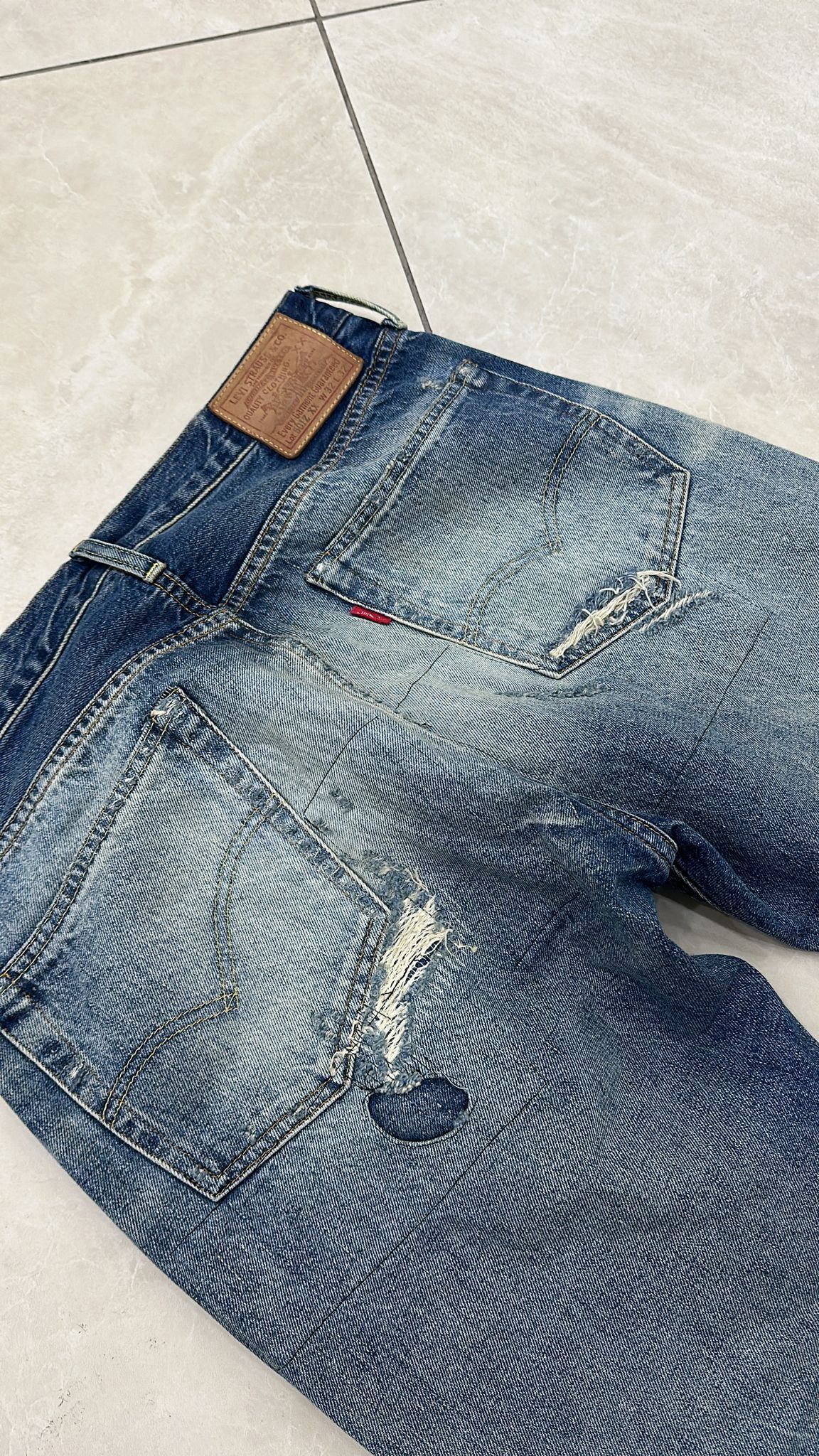 Levi's Vintage Clothing LVC SAMPLE Levi's Vintage Clothing 1954 501Z XX Selvedge Size US 32 / EU 48 - 7 Thumbnail