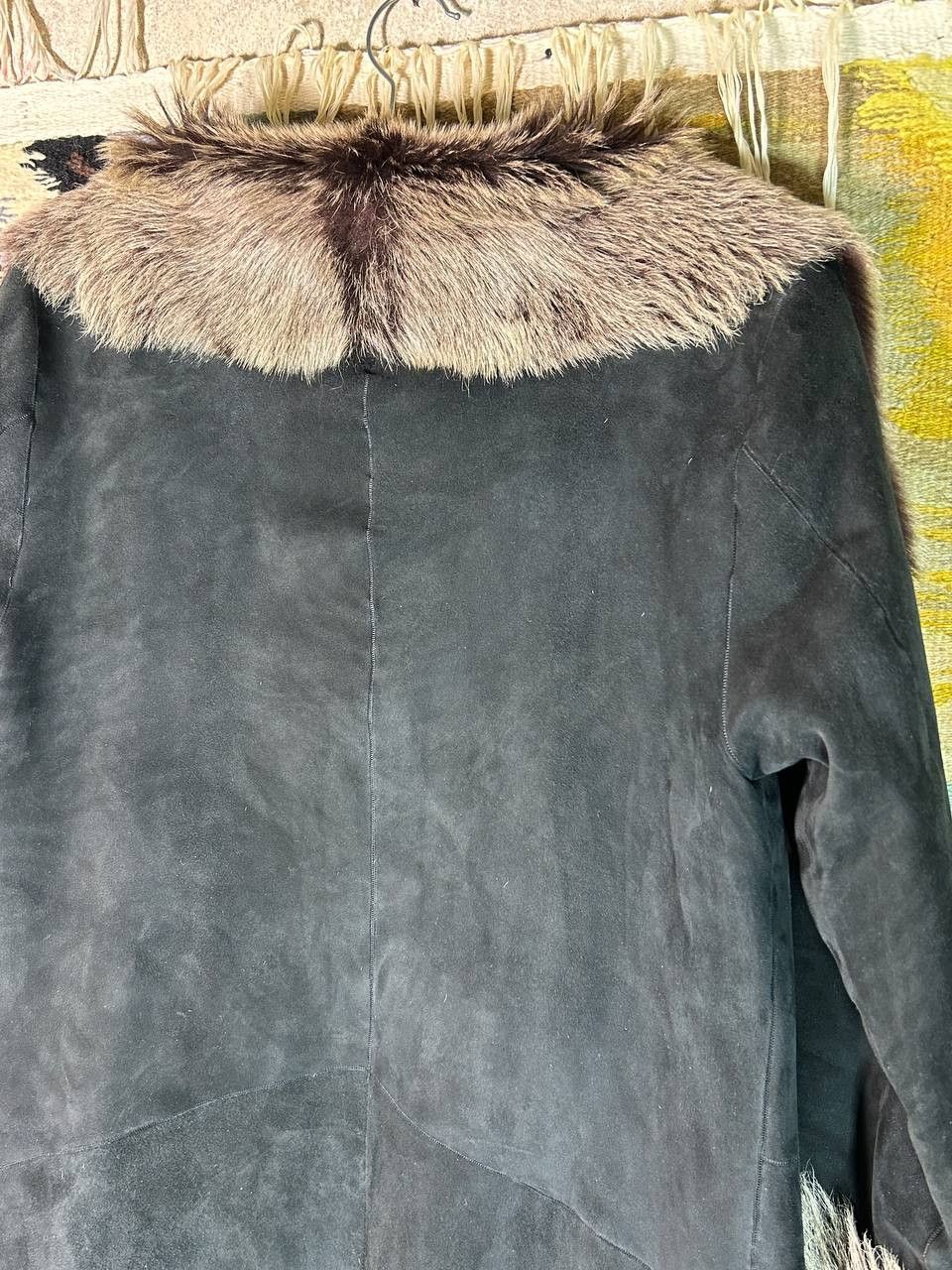 Annette Gortz Annette Görtz Fur & Leather Coat Real Fur AvantGarde EU36 Size S / US 4 / IT 40 - 16 Thumbnail