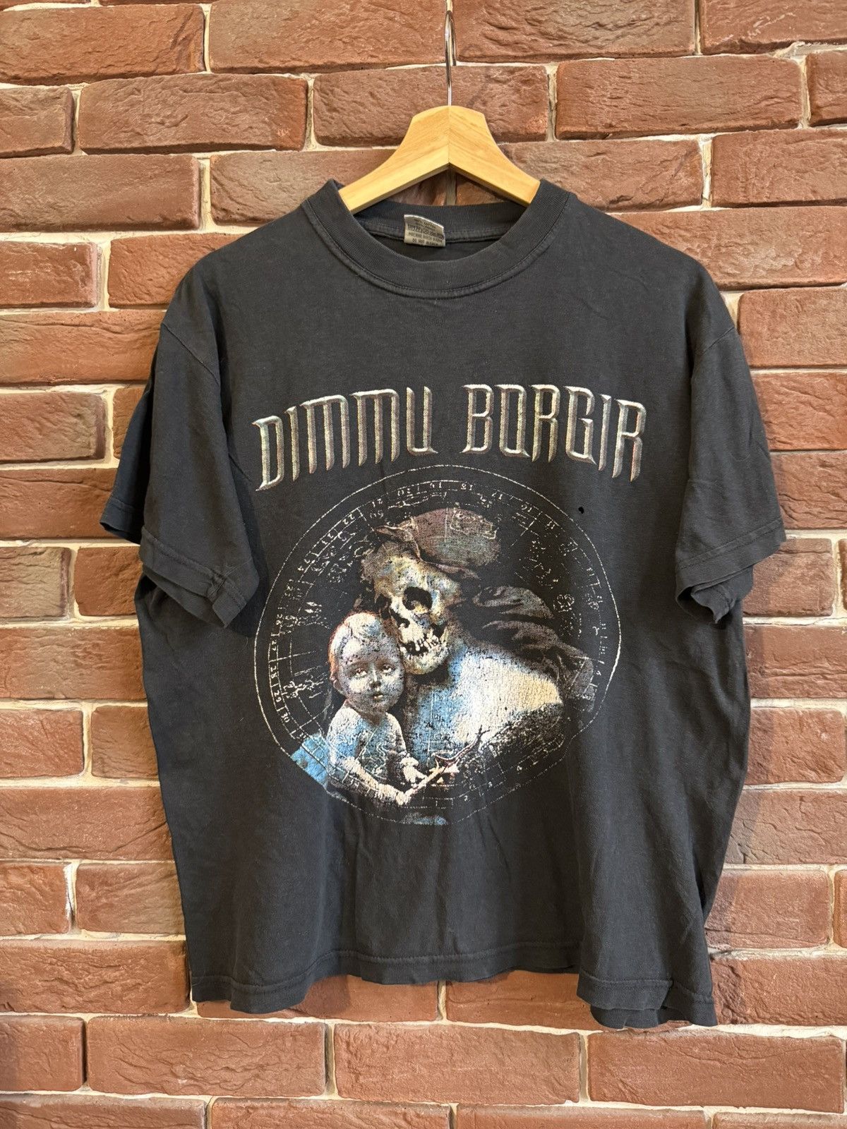 Band Tees Rare Vintage Dimmu Borgir 00s Metal Band T-Shirt Death Cult Size US M / EU 48-50 / 2 - 1 Thumbnail