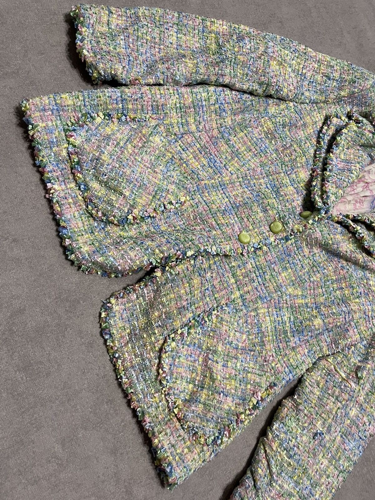 Escada Escada blazer jacket Womens Tweed luxury y2k vintage Coat Size M / US 6-8 / IT 42-44 - 5 Thumbnail