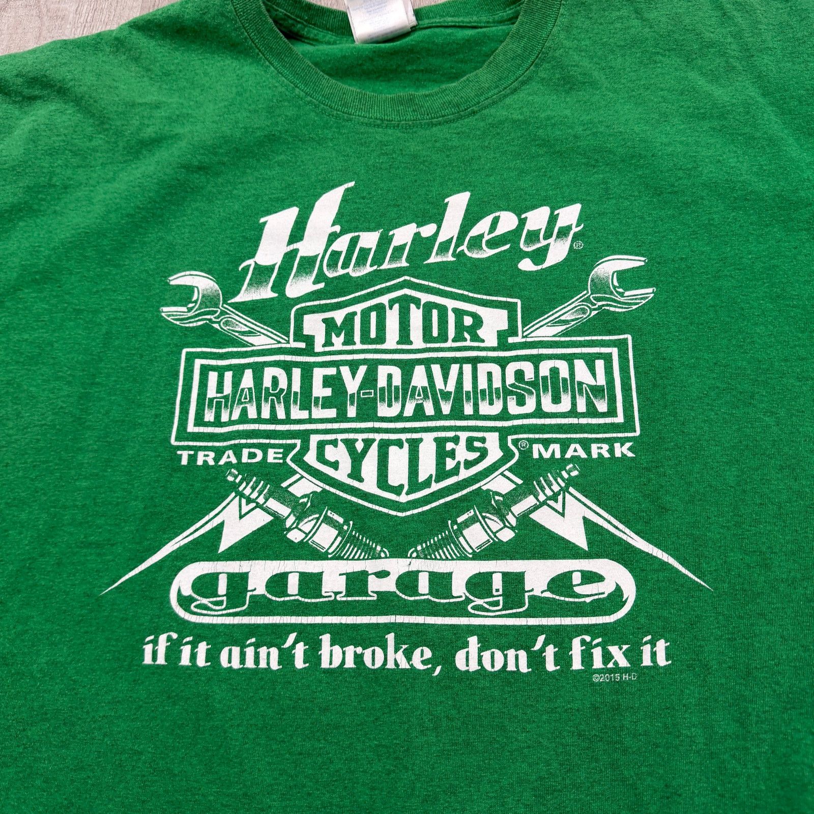 Harley Davidson Harley Davidson Shirt Men's 2XL If It Ain't Broke Size US XXL / EU 58 / 5 - 3 Thumbnail
