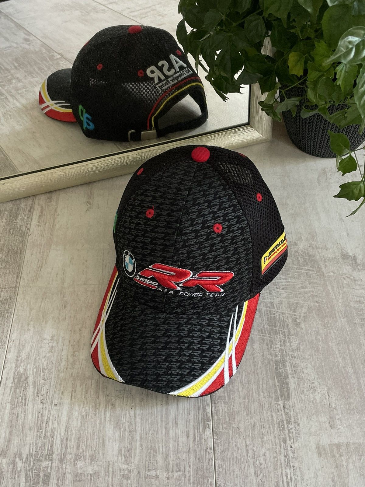 BMW × Vintage Bmw RR Power Team Hat Racing Cap Dunlop ASR Y2K RARE Vintage Size ONE SIZE - 1 Thumbnail