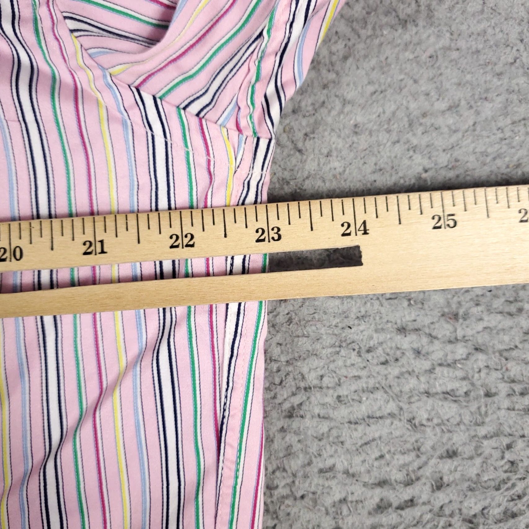 BUGATCHI Bugatchi Uomo Shirt Mens L Pink Plaid Button-Up Long Sleeve Size US L / EU 52-54 / 3 - 5 Thumbnail