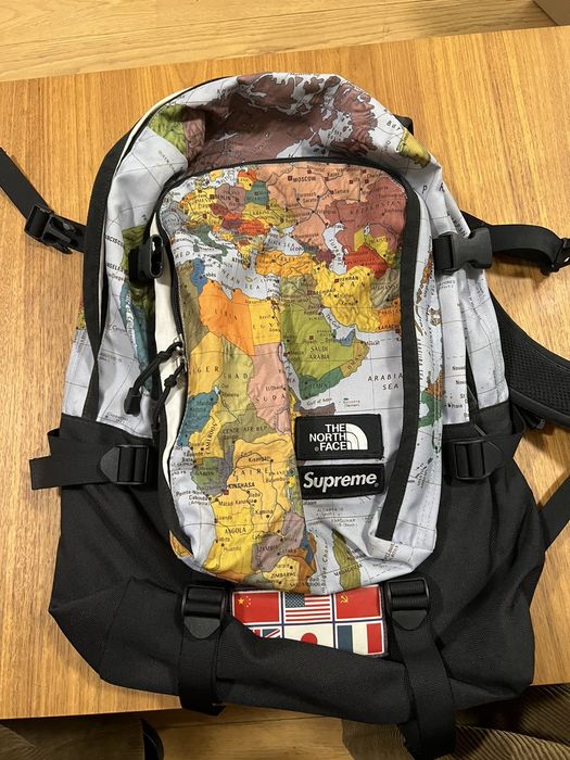 Supreme cheap map backpack