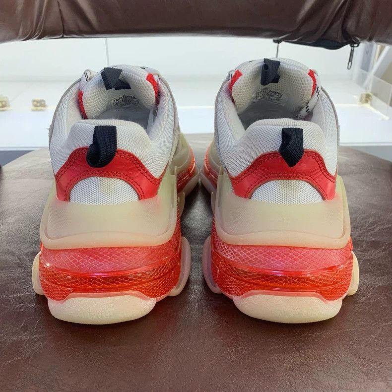 Balenciaga Balenciaga White and red air cushion shoes 2502-Nextarrow Size US 5.5 / EU 38 - 6 Thumbnail