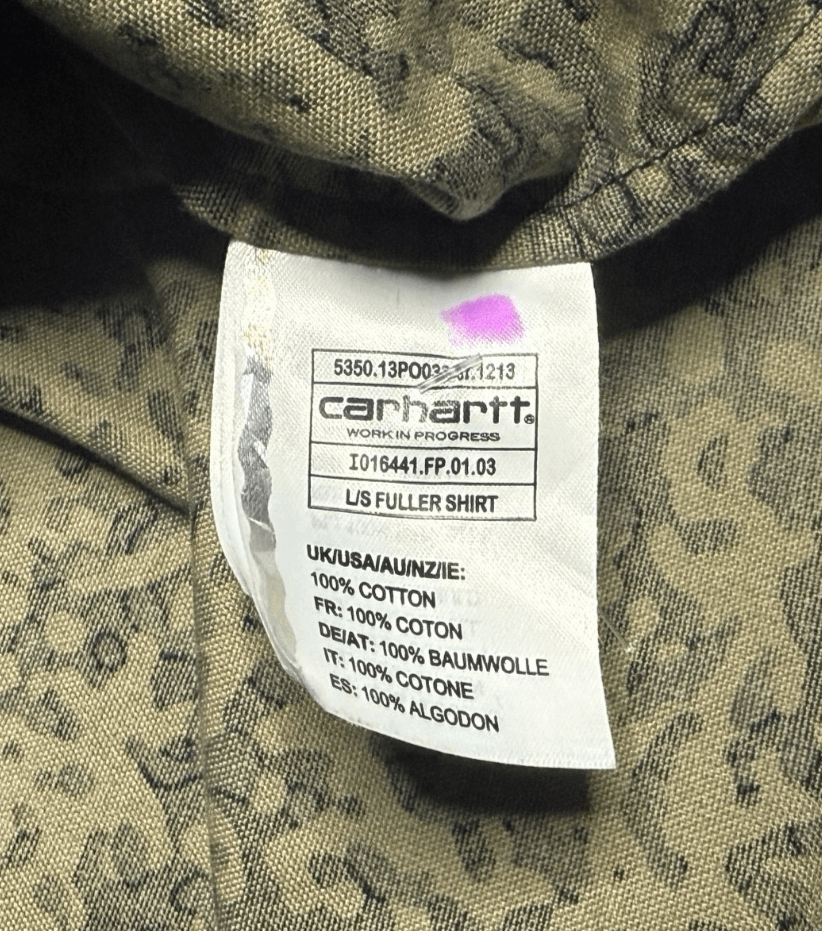 Carhartt Carhartt fuller shirt S Size US S / EU 44-46 / 1 - 3 Thumbnail