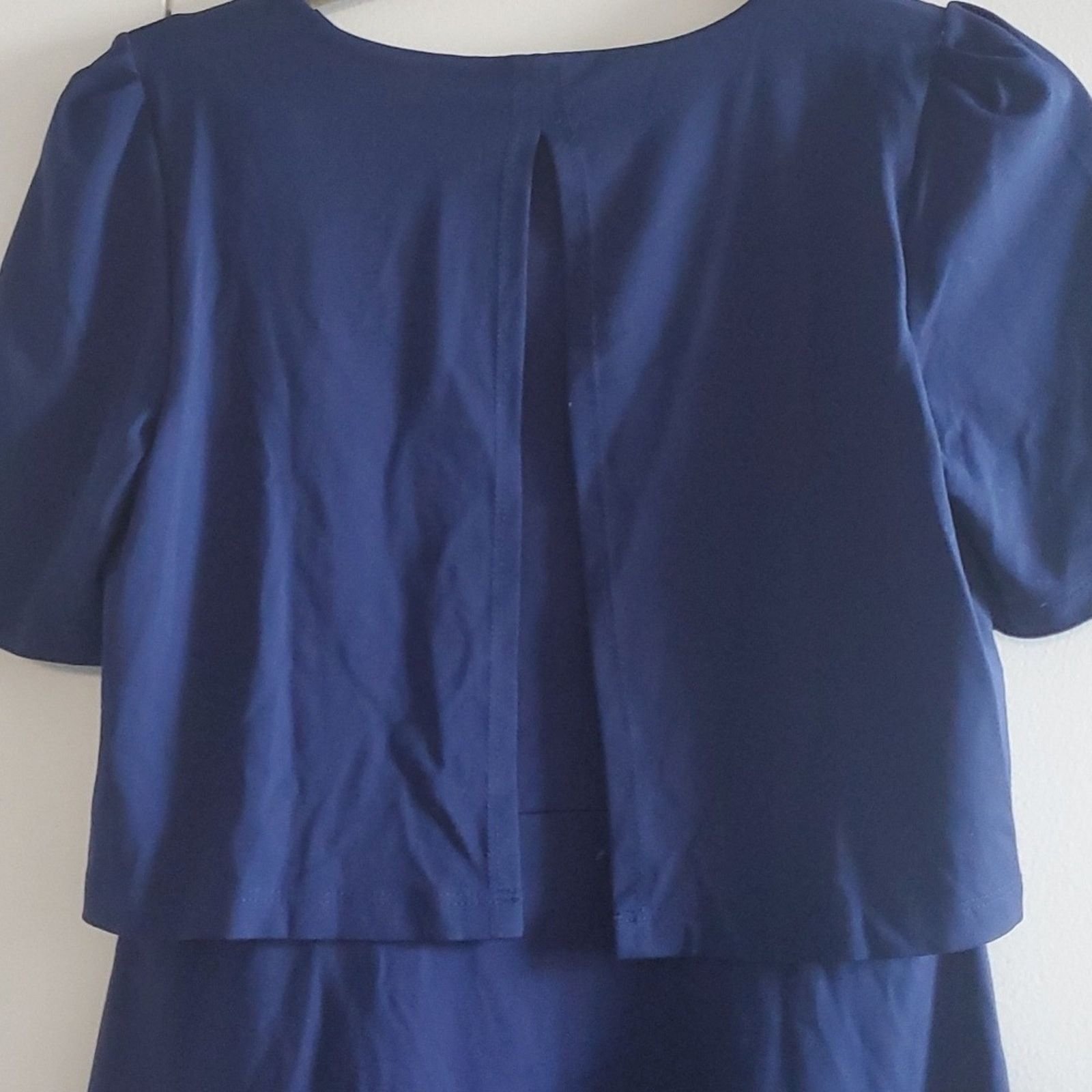 Susana Monaco New Without Tags Susana Monaco Size M Blue Skater Dress Size M / US 6-8 / IT 42-44 - 3 Thumbnail