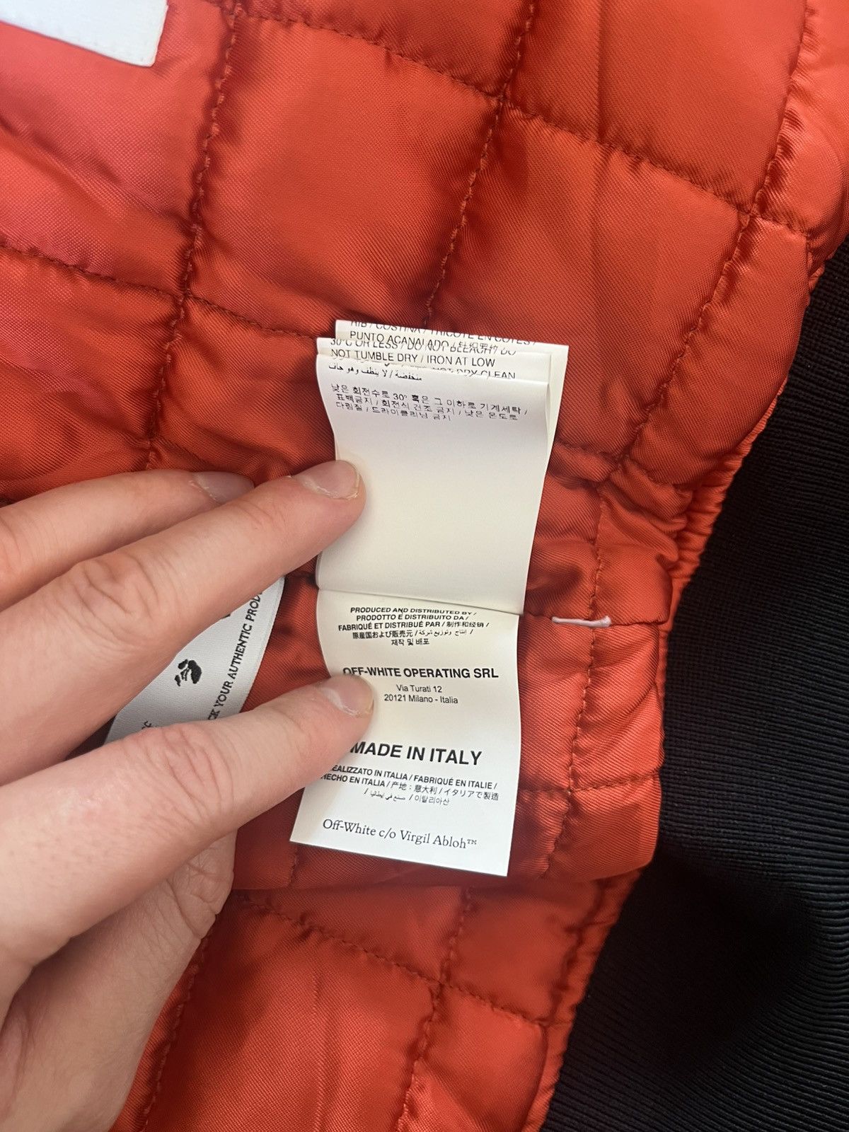 Off-White Off white bomber jacket Size US M / EU 48-50 / 2 - 11 Thumbnail