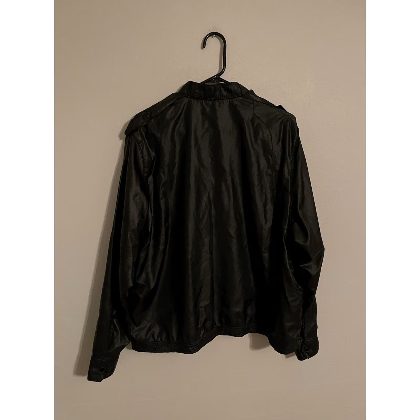 Sears VINTAGE Sears Jacket Windbreaker Bomber Cafe Racer Nylon Black Men's 2XL XXL Size US XXL / EU 58 / 5 - 4 Thumbnail